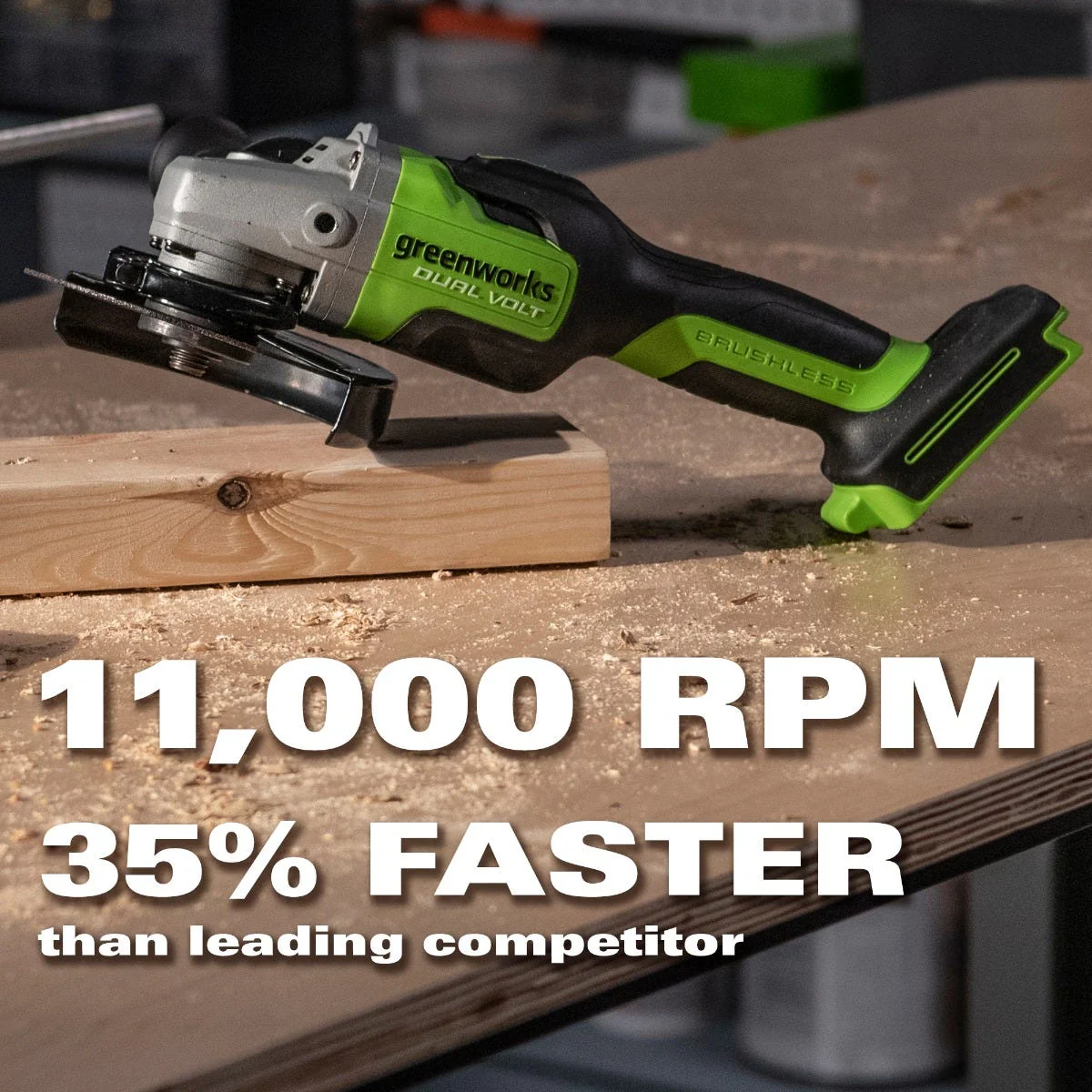 48V/24V Dual-Volt 4-1/2" Angle Grinder Tool Only | 24AG22 - Image 10