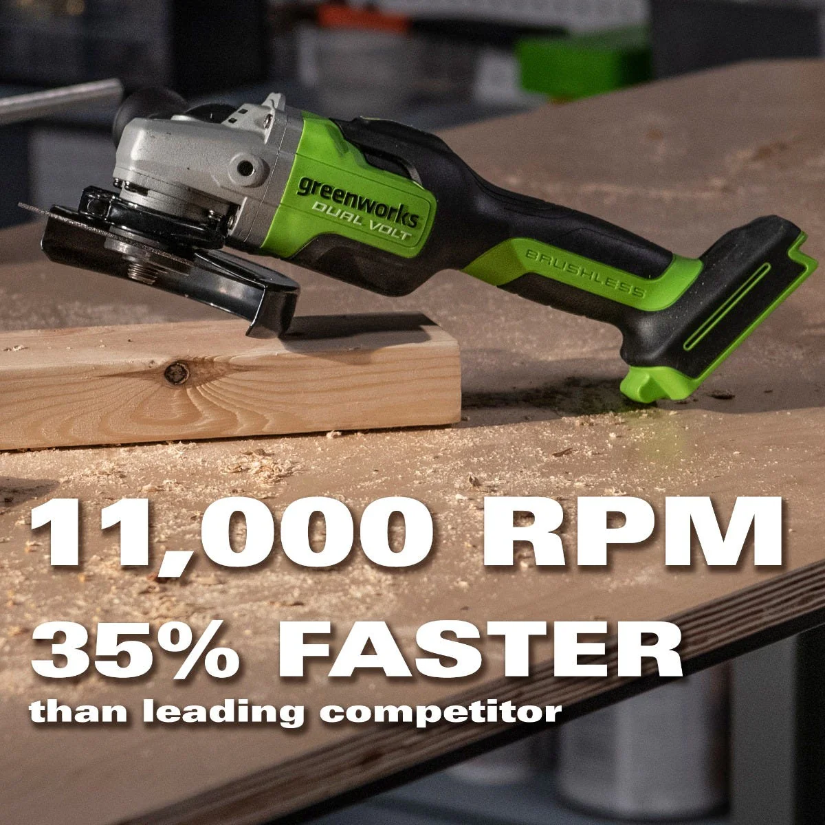 48V/24V Dual-Volt 4-1/2" Angle Grinder Tool Only | 24AG22 - Image 13