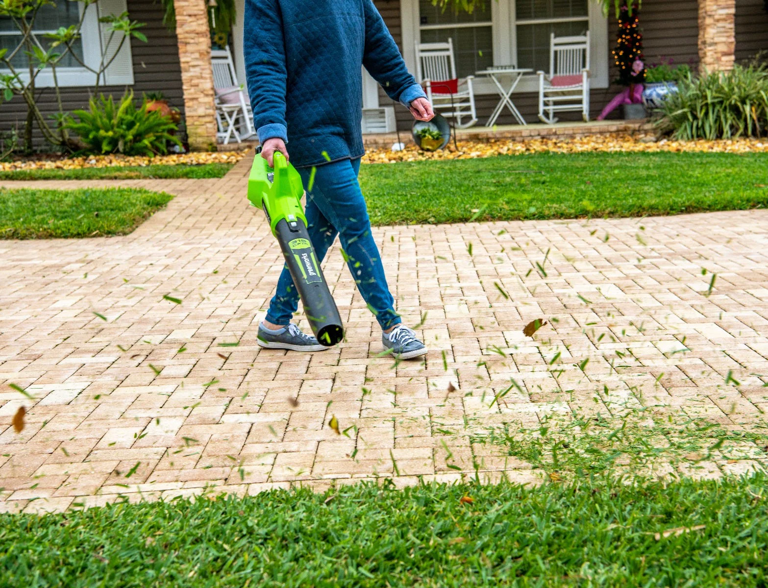 24-Volt 315 CFM Axial Blower with Battery and Charger | 24B315 - Image 8