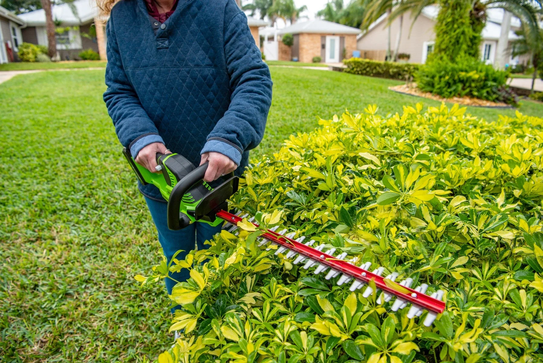 24-Volt 22" Hedge Trimmer with Battery and Charger | 24H20 - Image 12