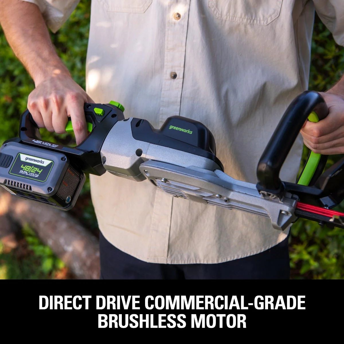 48-Volt 26" Hedge Trimmer with Battery and Charger | 48HT26 - Image 5