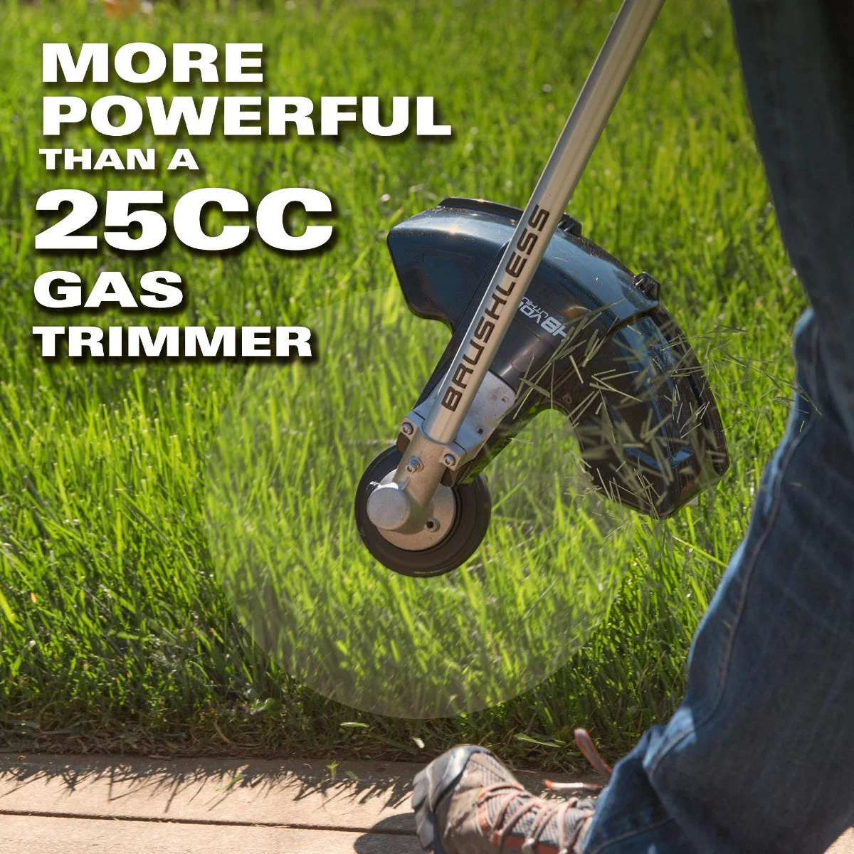 48V/24V Dual-Volt 16" String Trimmer with Battery and Charger | 48T16 - Image 12