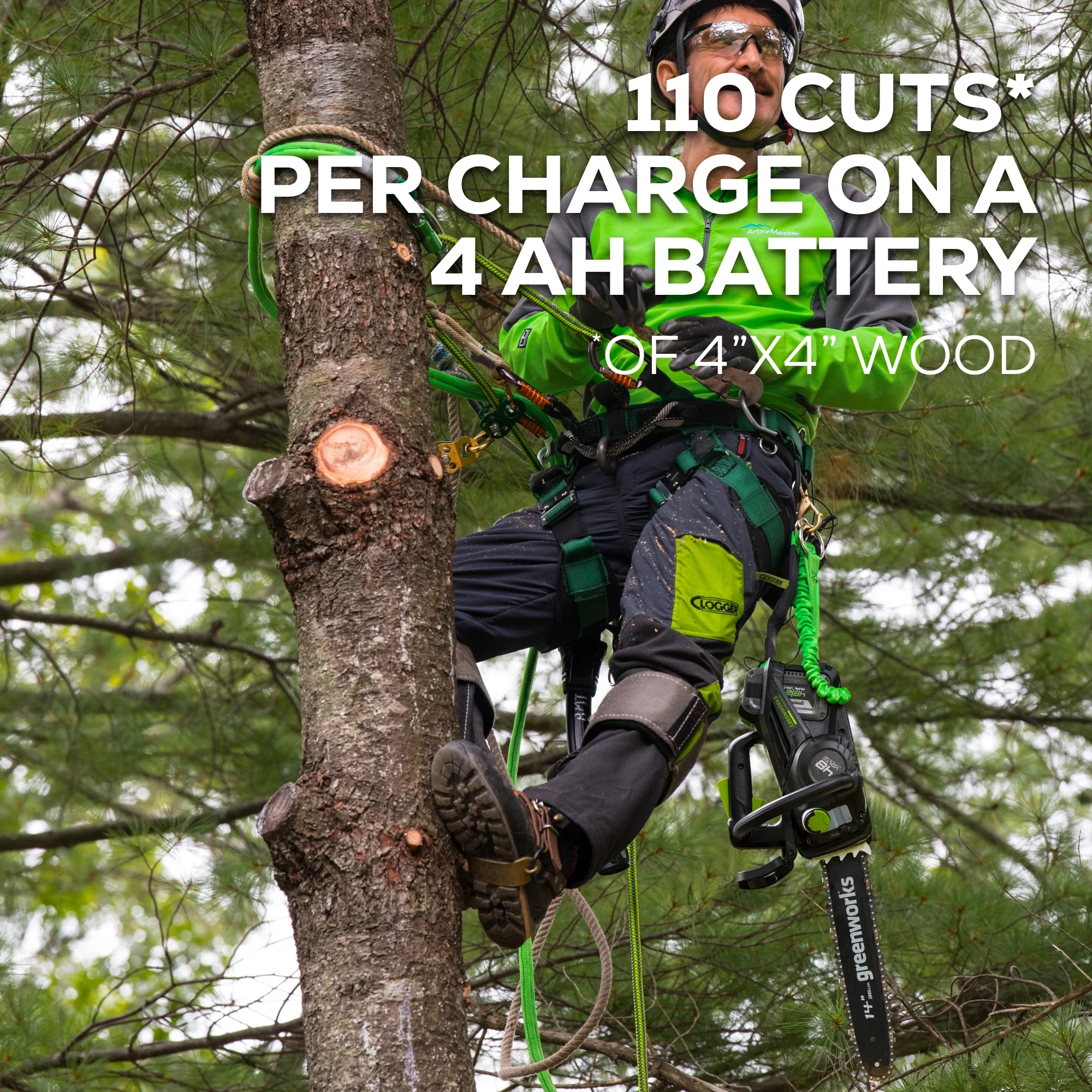 48V 12" Top-Handle Chainsaw with Battery and Charger | 48TH12 - Image 3