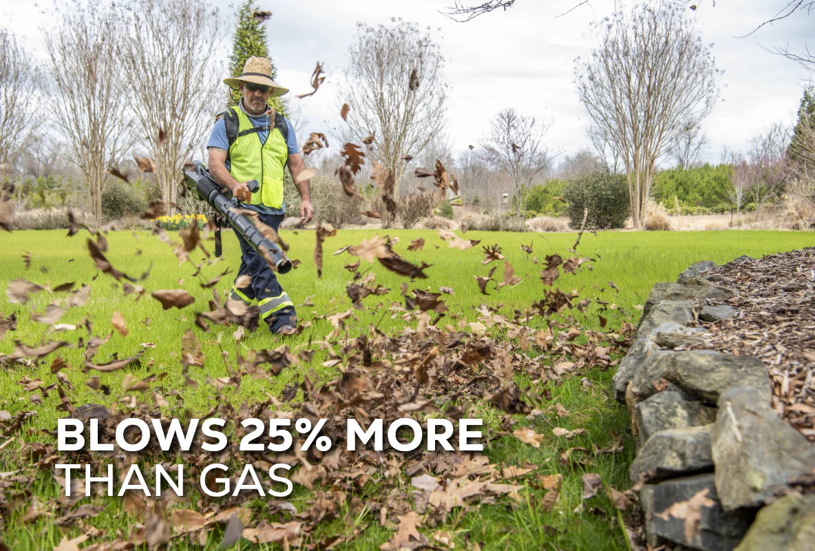 82V Dual Port Backpack Blower with Two 5Ah Batteries and Dual Port Charger | 82BA26-52DP - Image 9