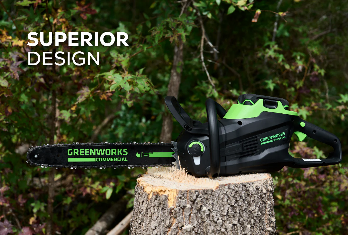 82V 16" 2.4kW Chainsaw with 4Ah Battery and Dual Port Charger | 82CS24-4DP - Image 8