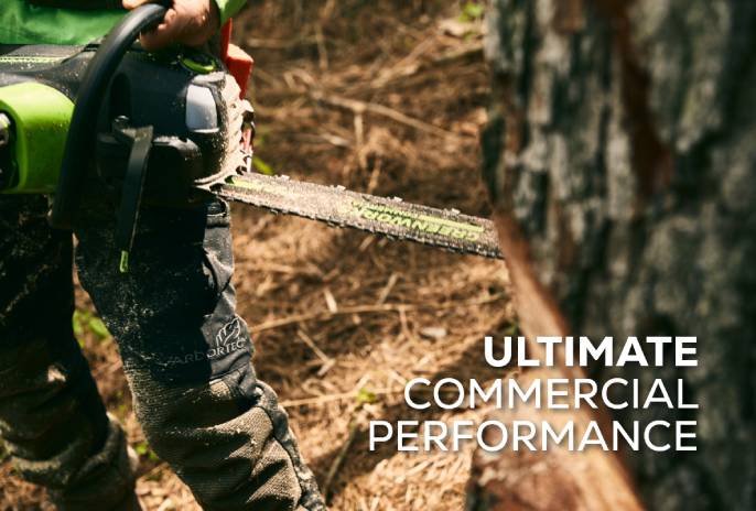 82V 20" 3.4kW Chainsaw with 4Ah Battery and Dual Port Charger | 82CS34-4DP - Image 7