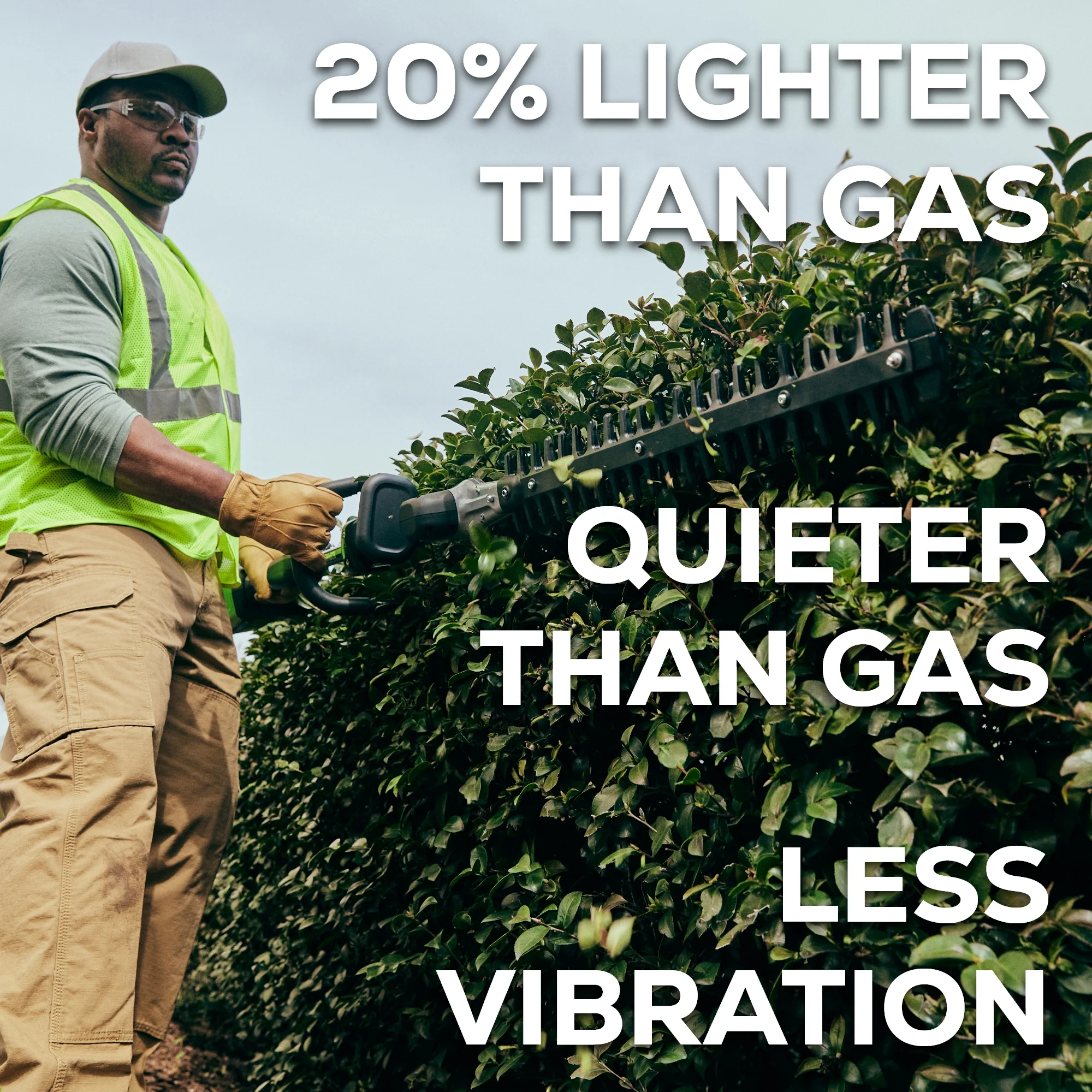 82V Short Pole Hedge Trimmer with 2.5 Ah Battery and Dual Port Charger (82PH30F-25DP) - Image 5