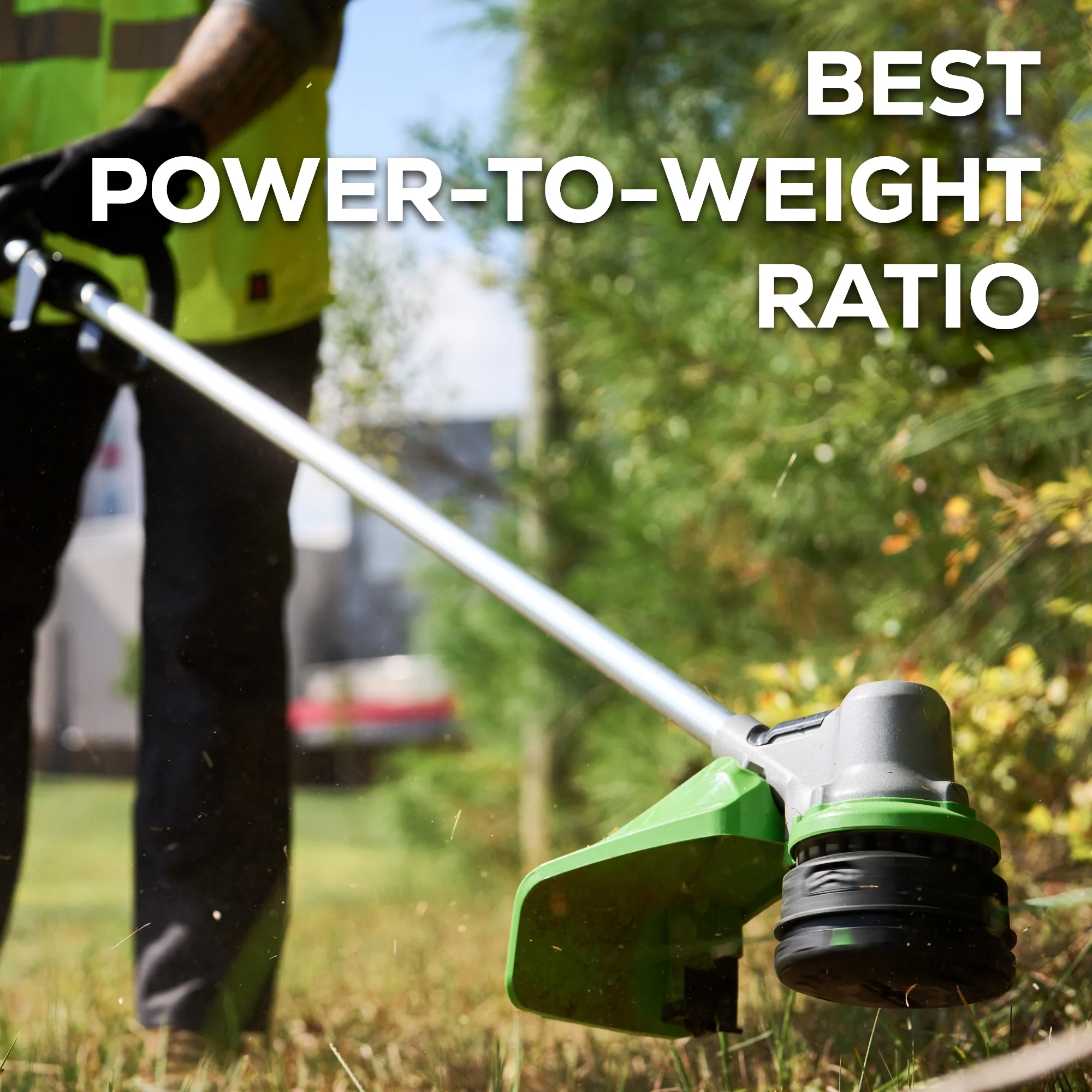 82V 1.2kW String Trimmer with 4Ah Battery and Dual Port Charger | 82ST12-4DP - Image 3