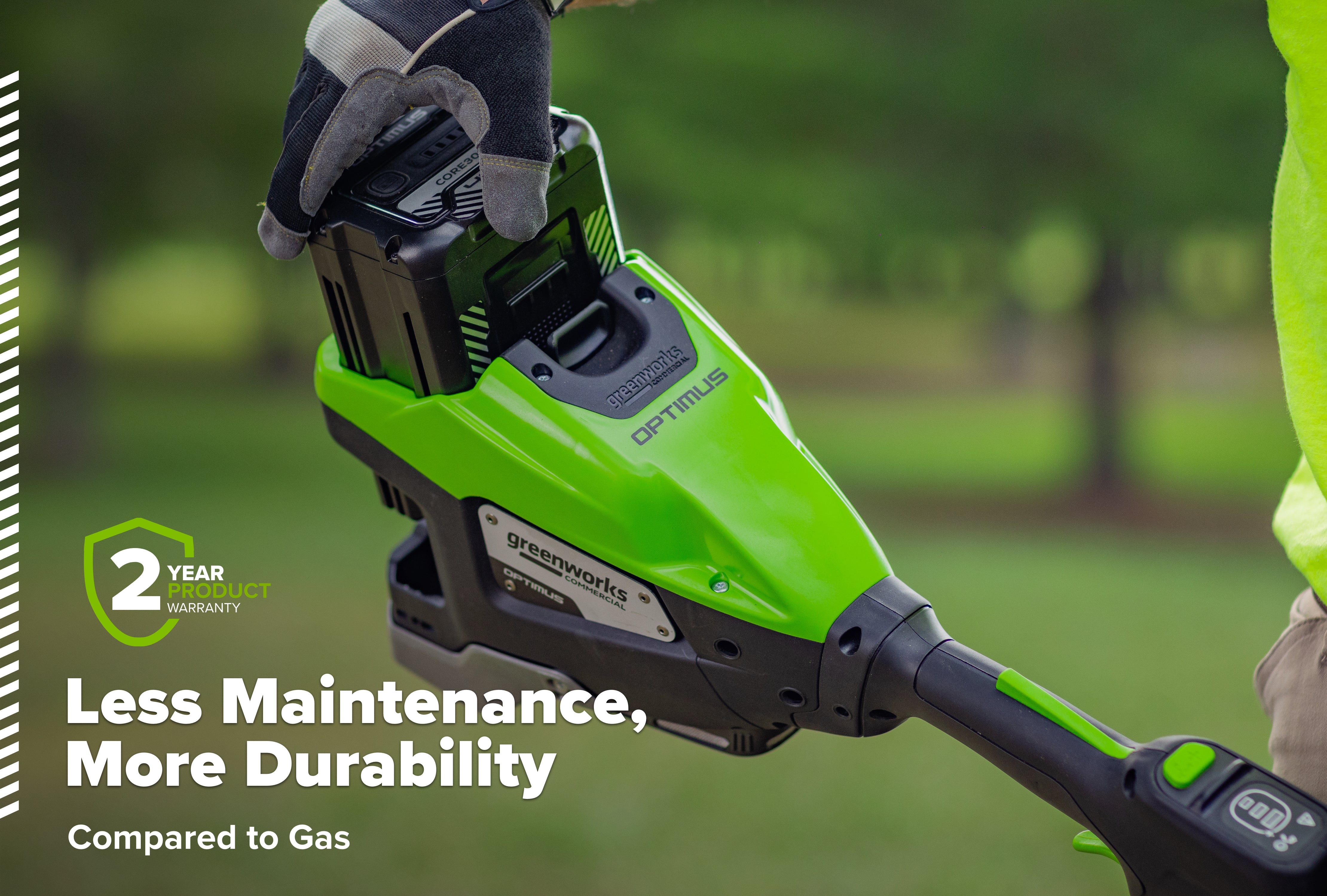 82V OPTIMUS 1.6kW 17" String Trimmer With (1) 4 Ah Battery and Dual Port Charger | ST161-4DP - Image 8