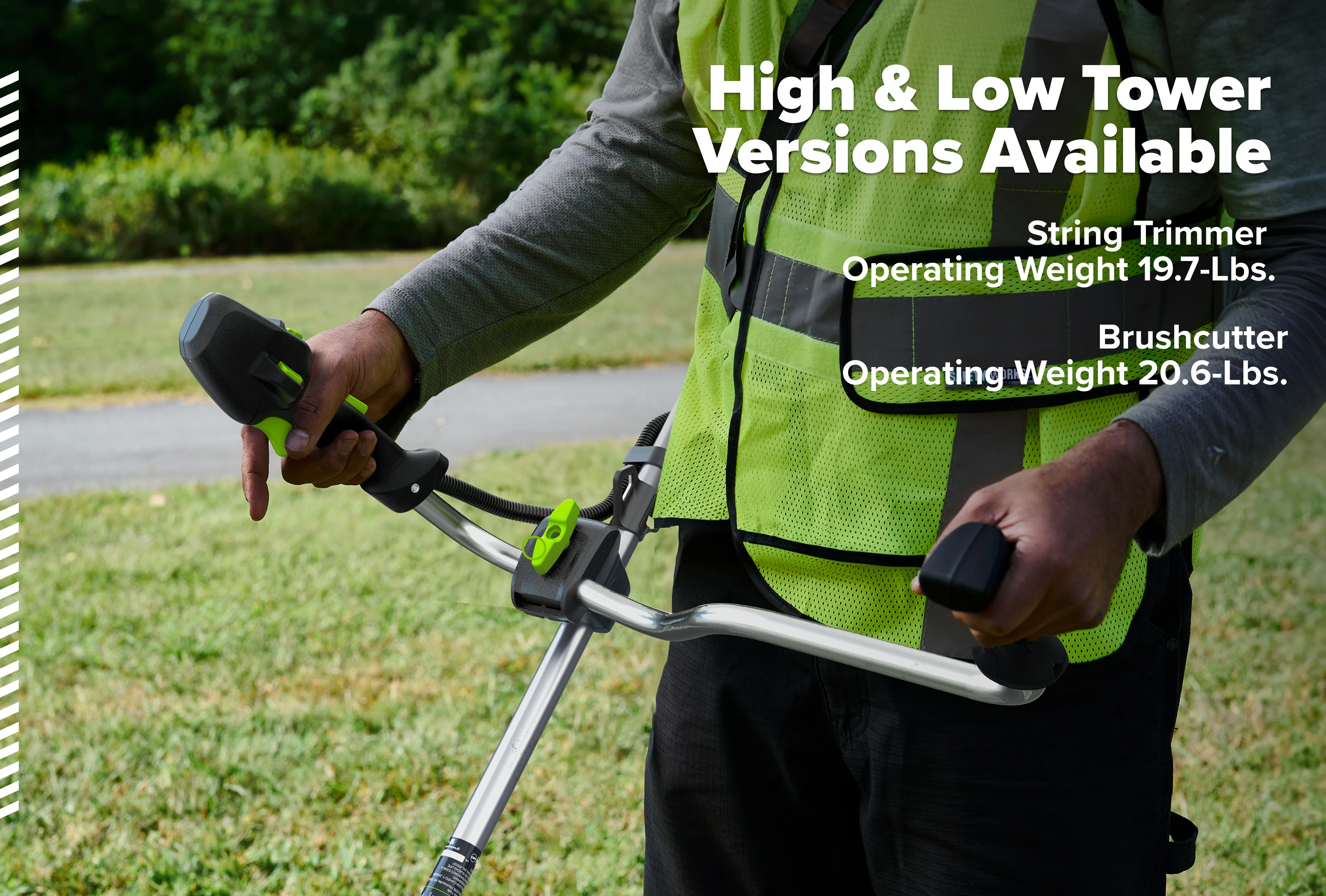 82V OPTIMUS 2.0kW 18" String Trimmer Brush Cutter | TB201 - Image 3