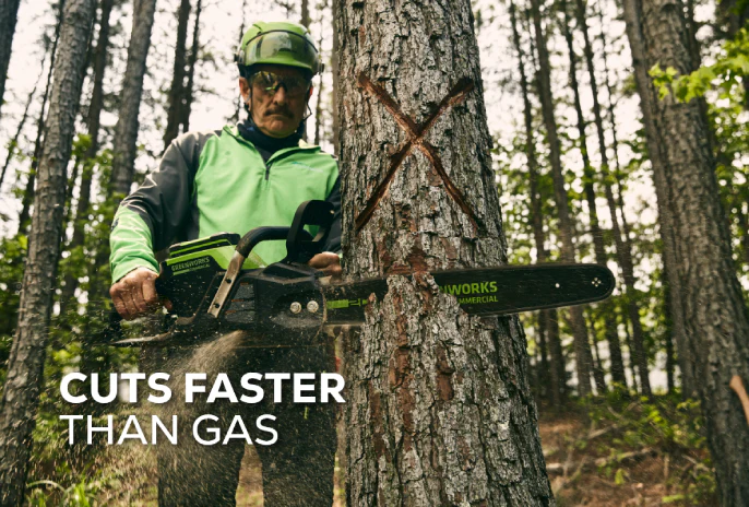 82V 20" 3.4kW Chainsaw Tool-Only | 82CS34 - Image 3