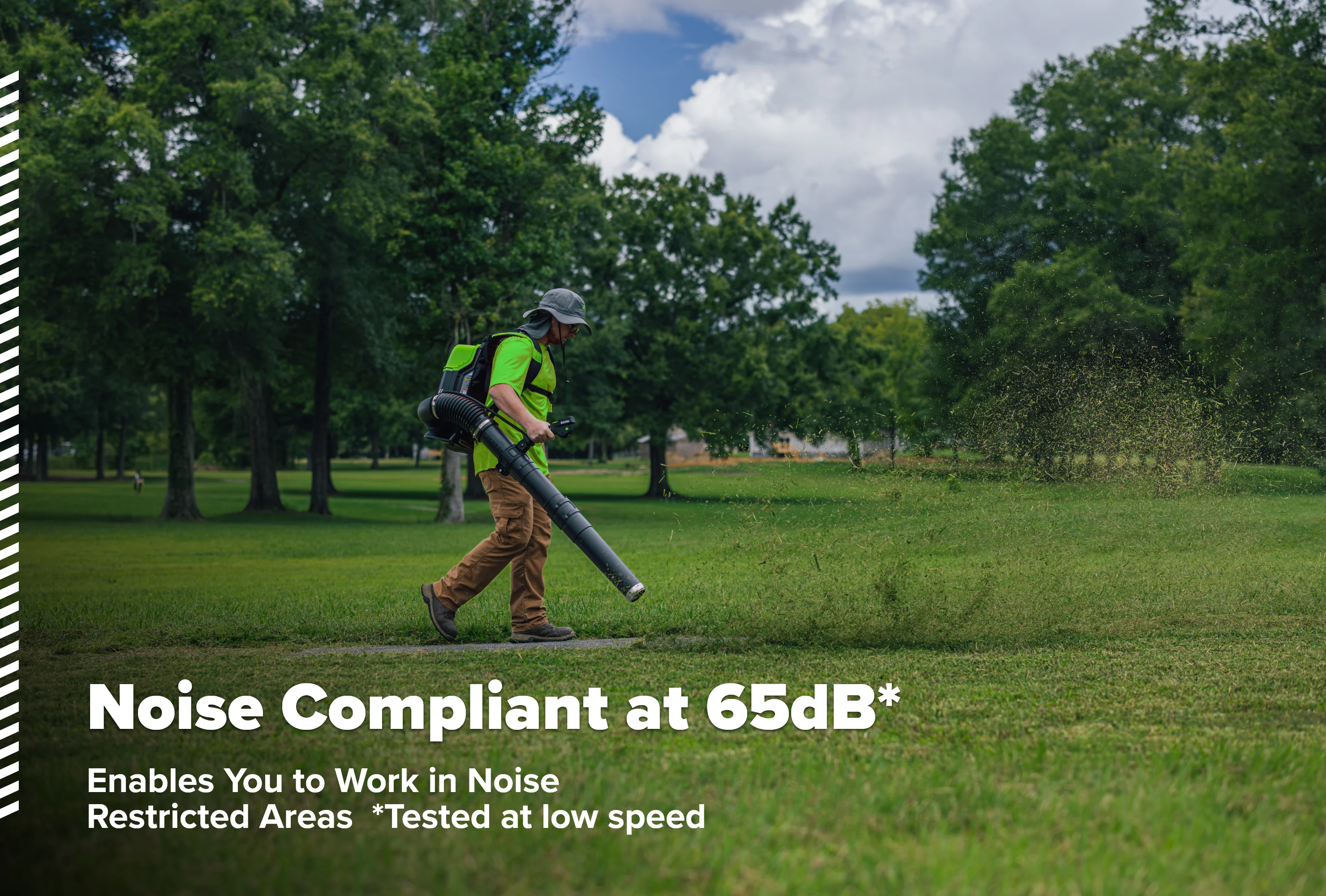 82V OPTIMUS 36N Dual-Port Backpack Blower with (2) 8Ah Batteries and Dual Port Charger | BB361-82DP - Image 4