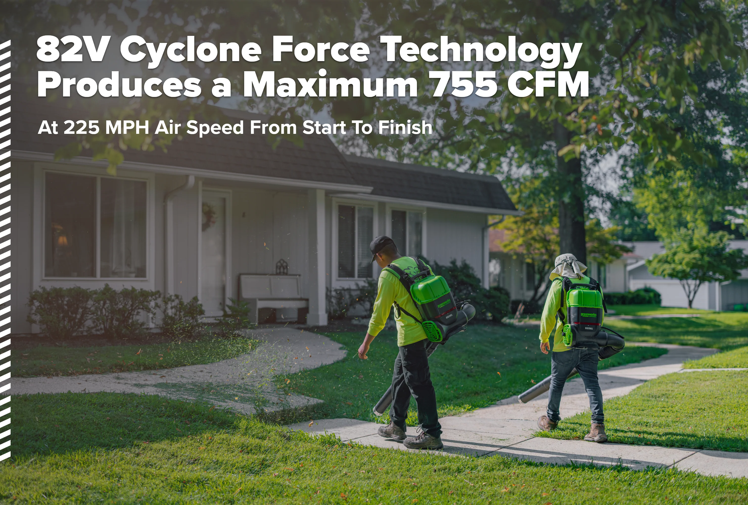 82V OPTIMUS 36N Dual-Port Backpack Blower with (2) 8Ah Batteries and Dual Port Charger | BB361-82DP - Image 8