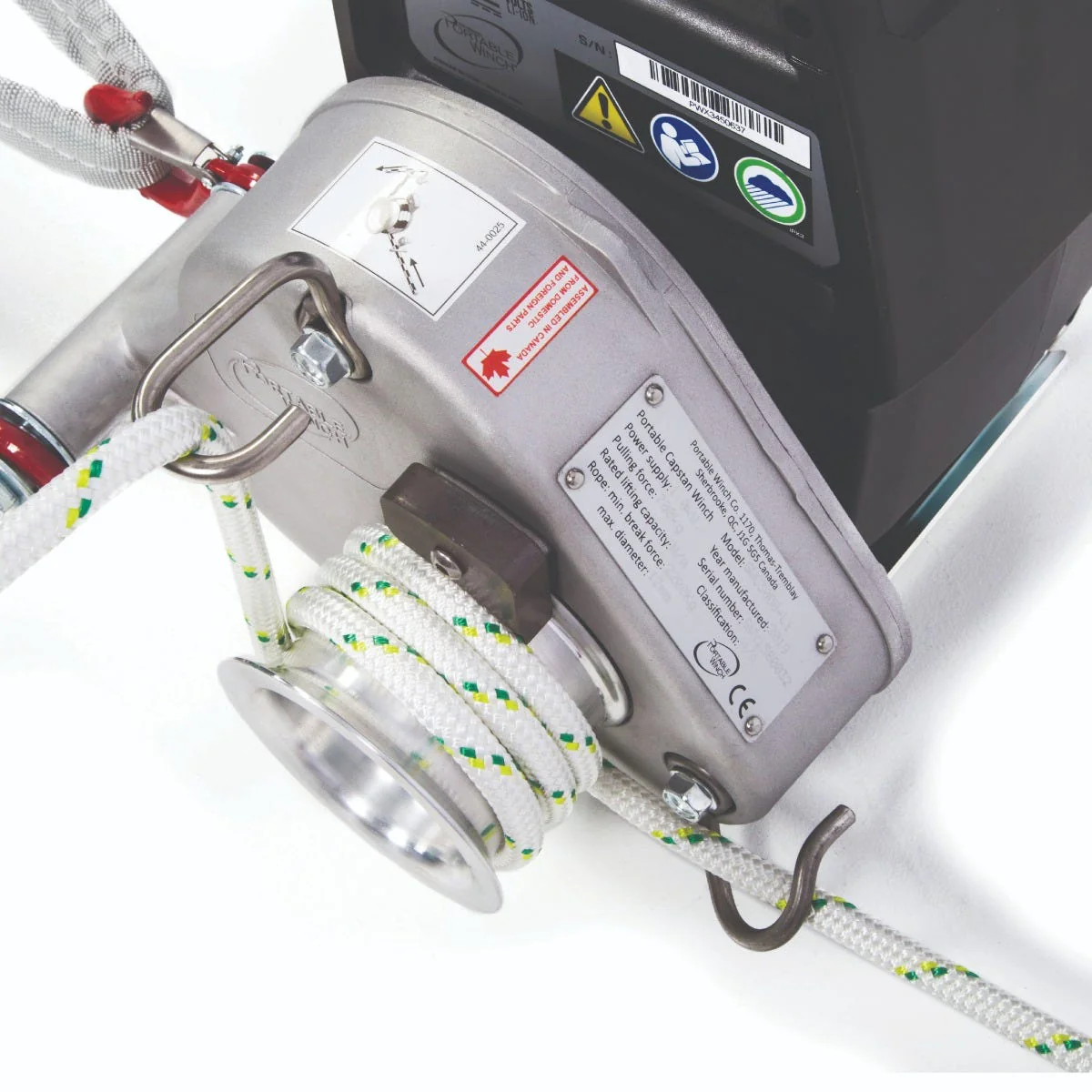 82V Battery Powered Portable Winch Tool Only | 82W1 - Image 10