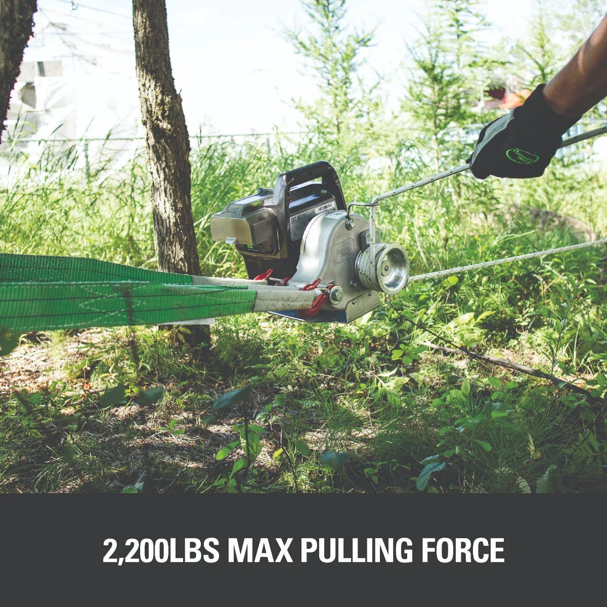 82V Battery Powered Portable Winch Tool Only | 82W1 - Image 4