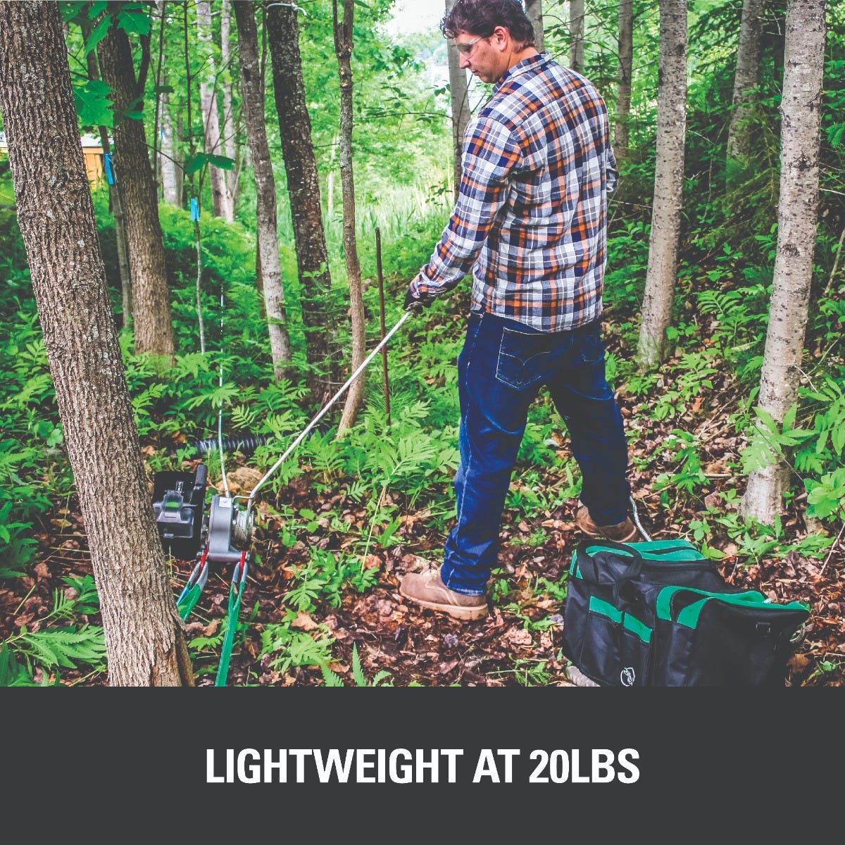 82V Battery Powered Portable Winch Tool Only | 82W1 - Image 7