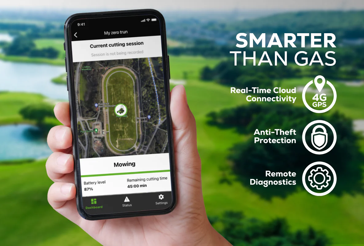 OptimusZ 52” 18kWh Stand-On Zero-Turn Mower | CZ52S18X - Image 10