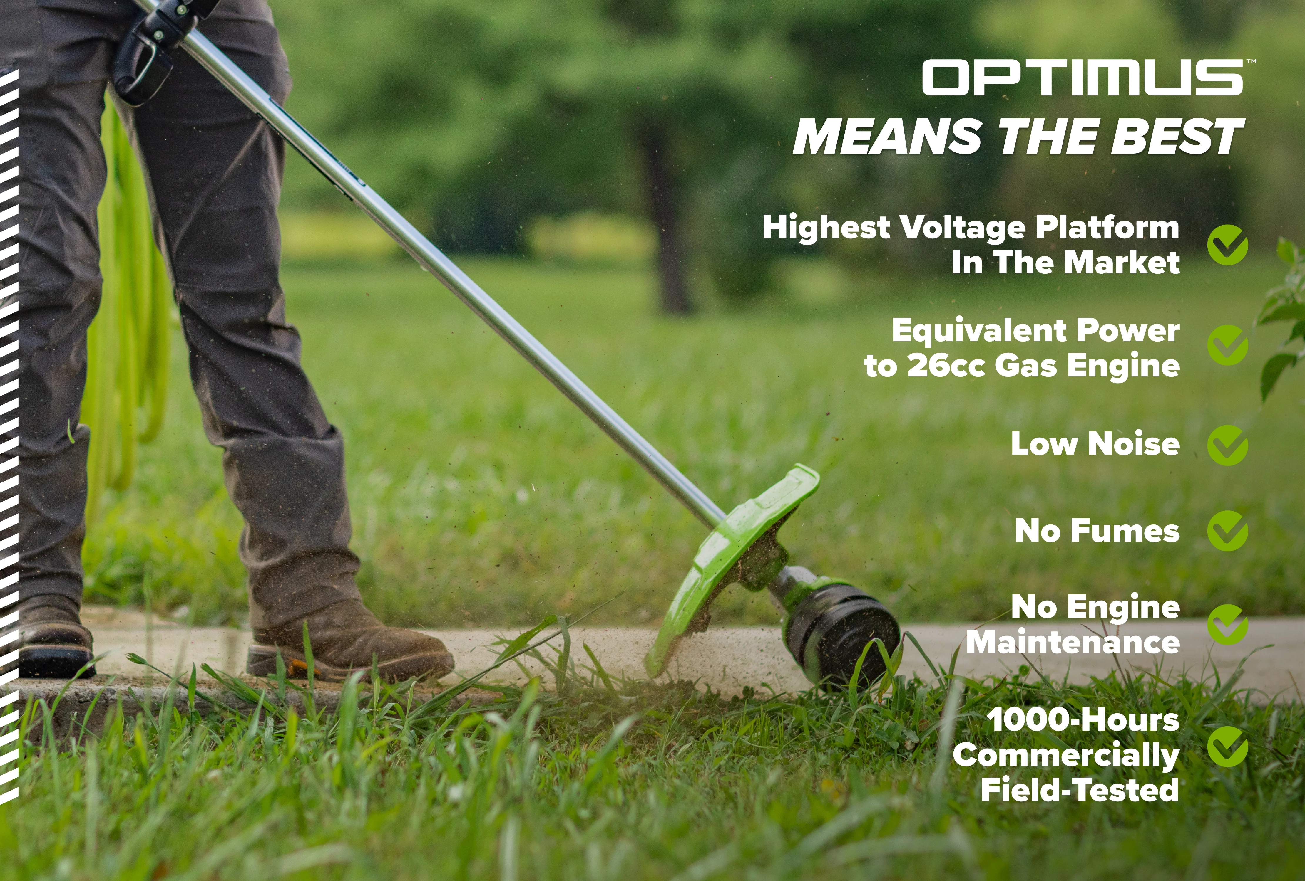 82V OPTIMUS 1.2kW 16" String Trimmer  | ST121 - Image 9