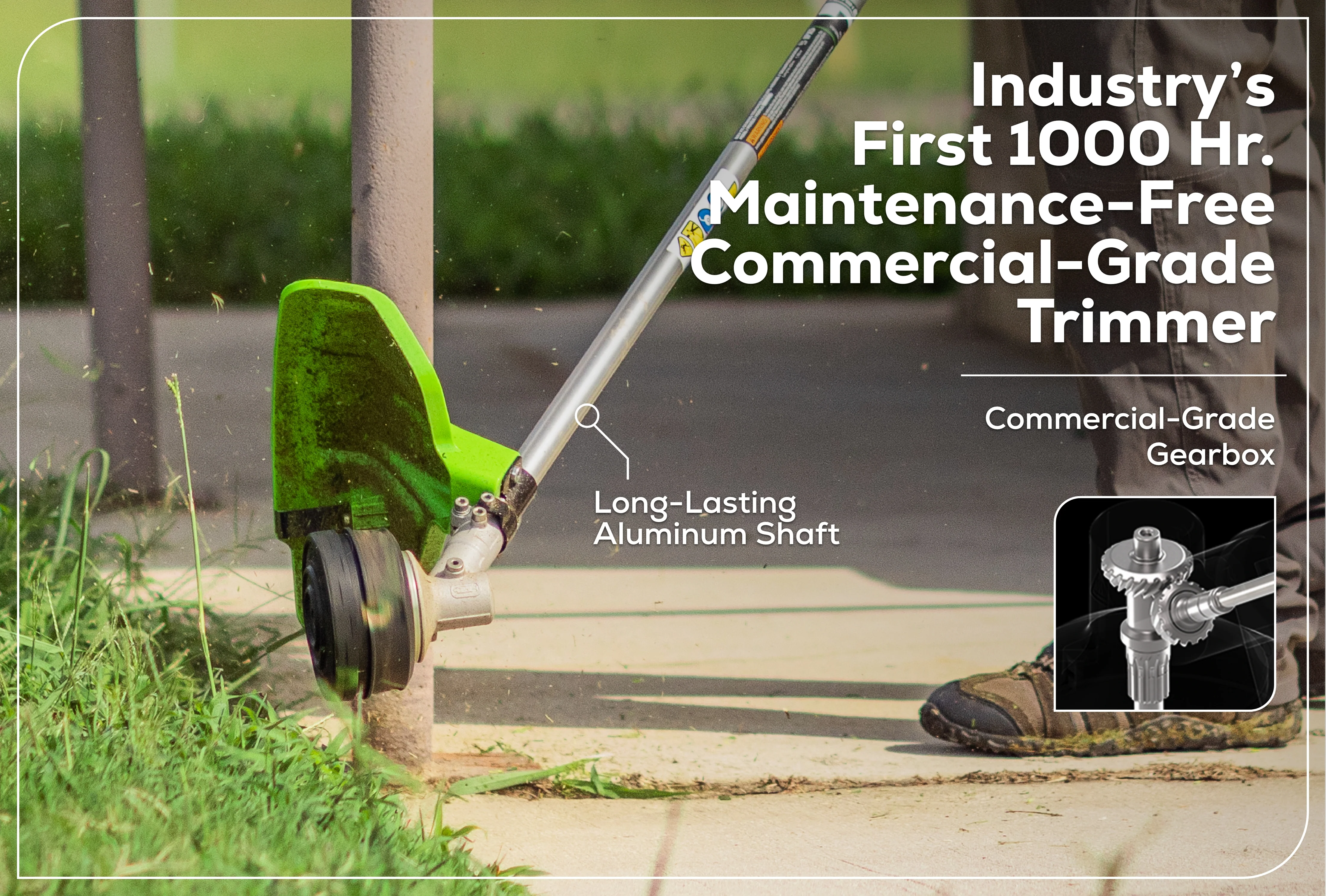 82V OPTIMUS 1.6 kW Attachment-Capable Powerhead | OAS161 - Image 4