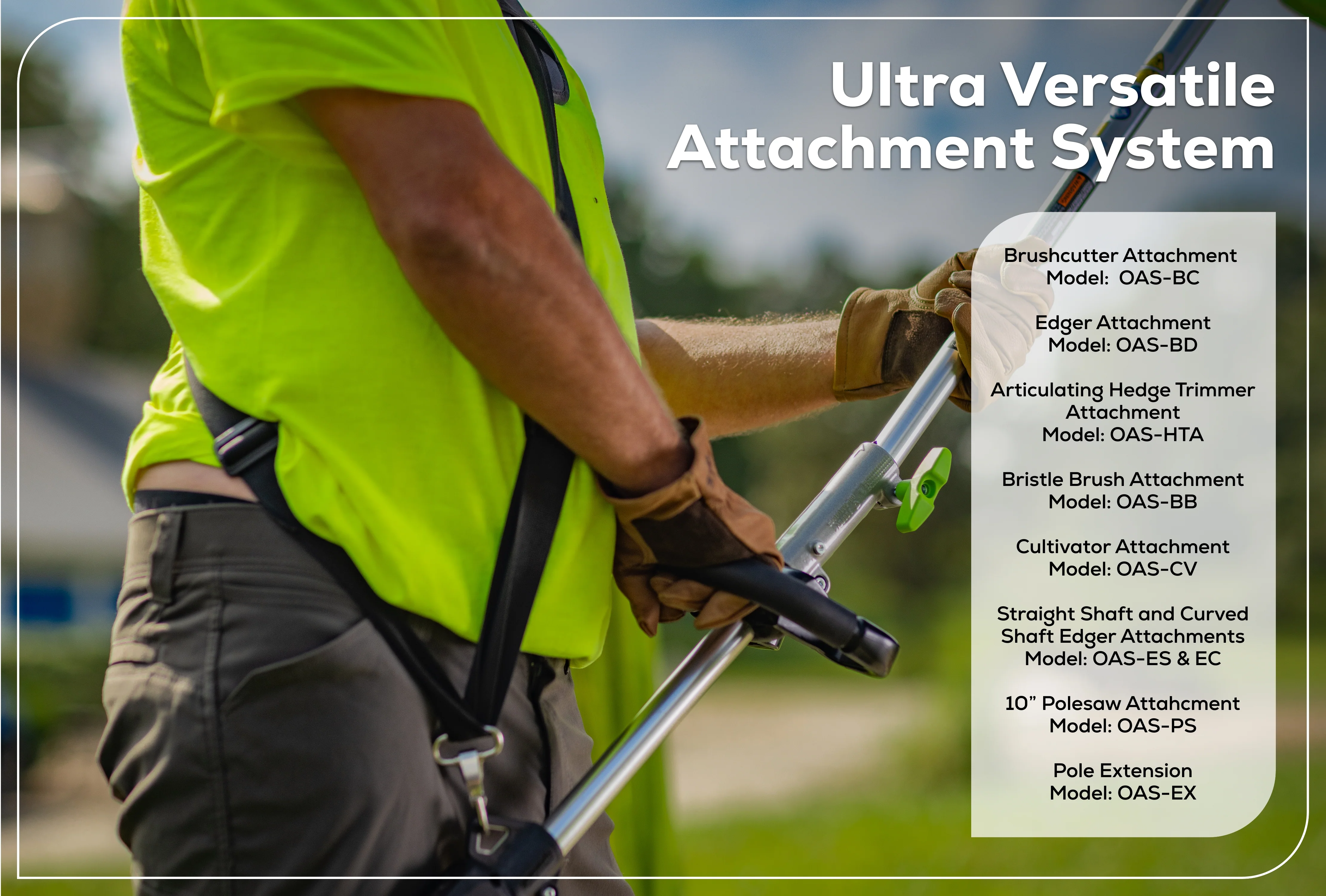 82V OPTIMUS 1.6 kW Attachment-Capable Powerhead | OAS161 - Image 6