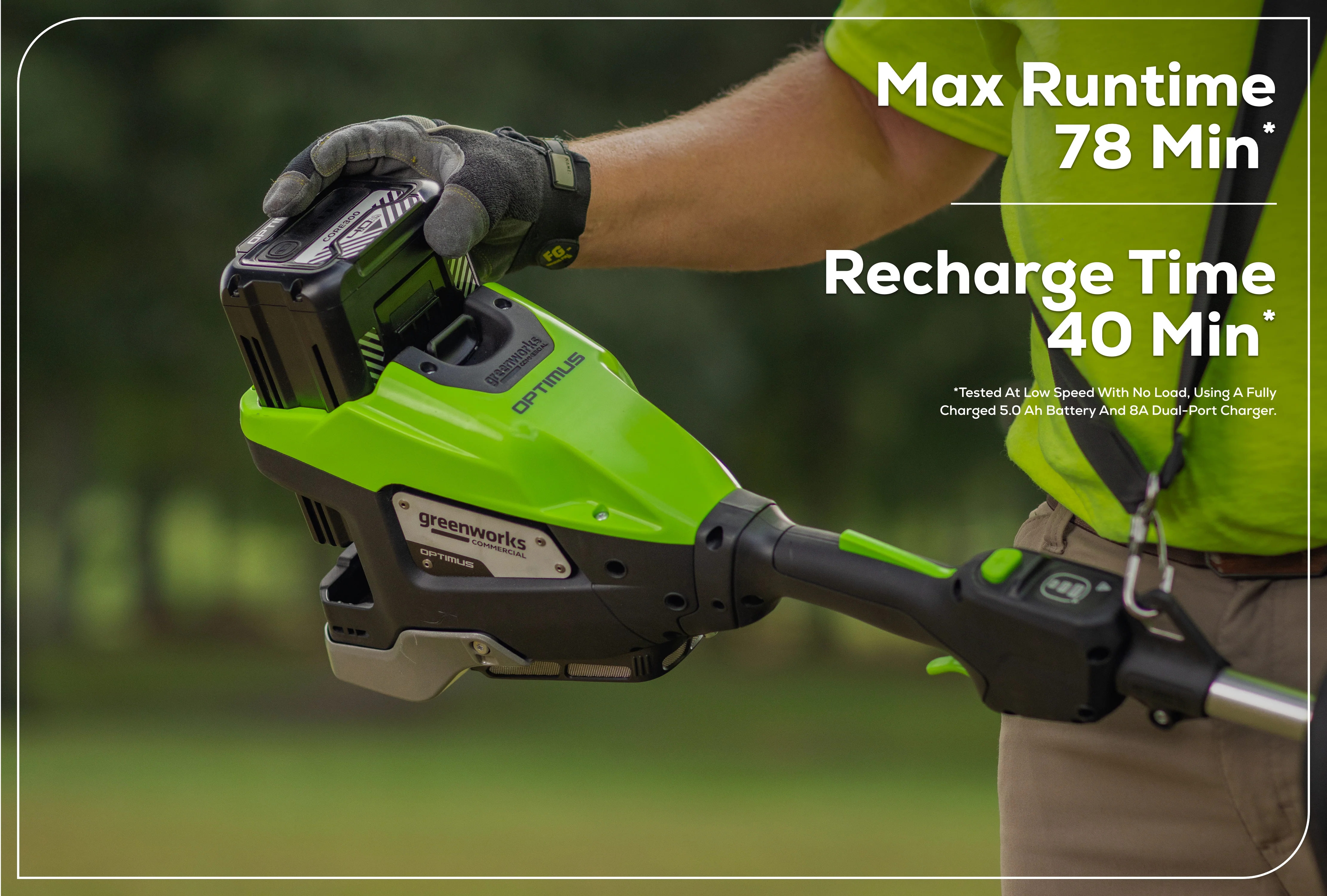 82V OPTIMUS 1.6 kW Attachment-Capable Powerhead | OAS161 - Image 8