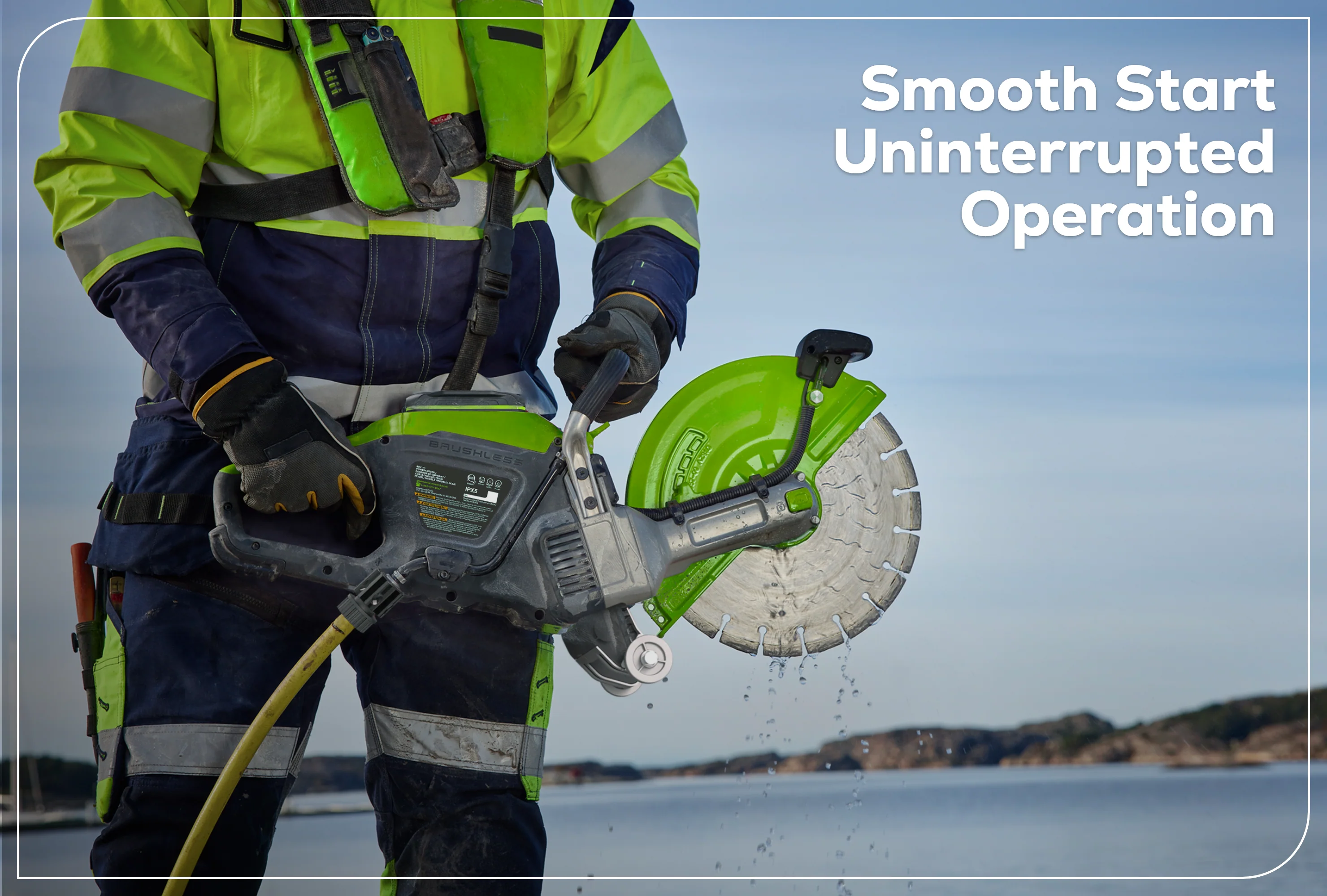 82V OPTIMUS 14" Power Cutter  | PC141 - Image 9