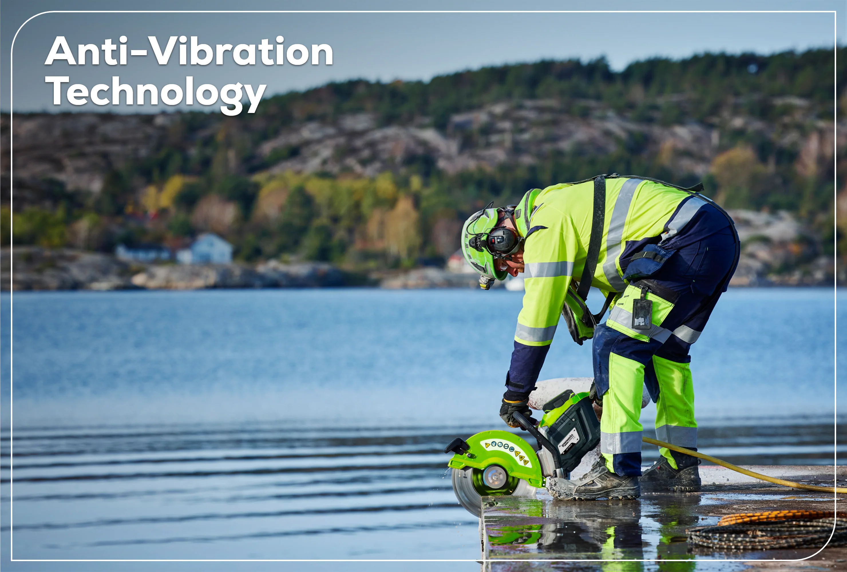 82V OPTIMUS 14" Power Cutter with CORE530 Battery and Dual Port Charger | PC141-C5DP - Image 11