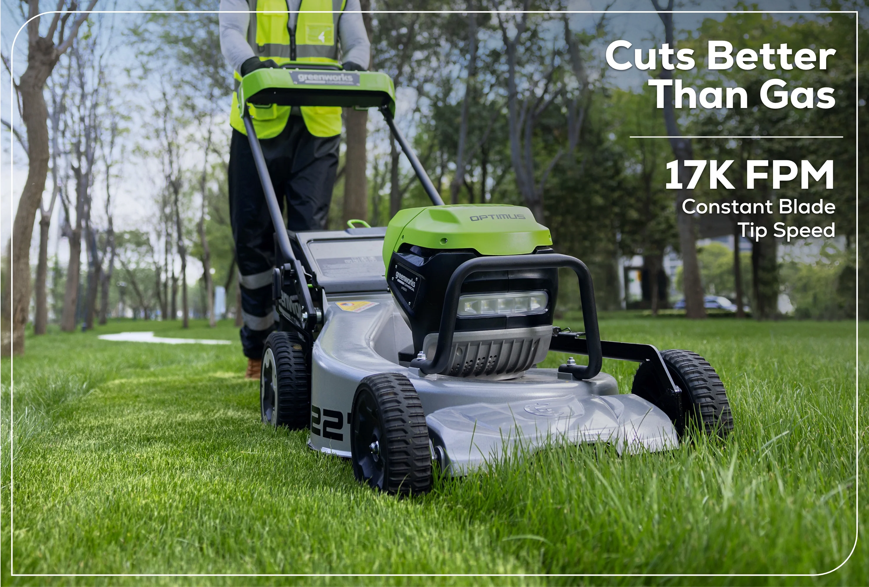 82V OPTIMUS ATM 22” Self-propelled Mower | ATM22A - Image 4