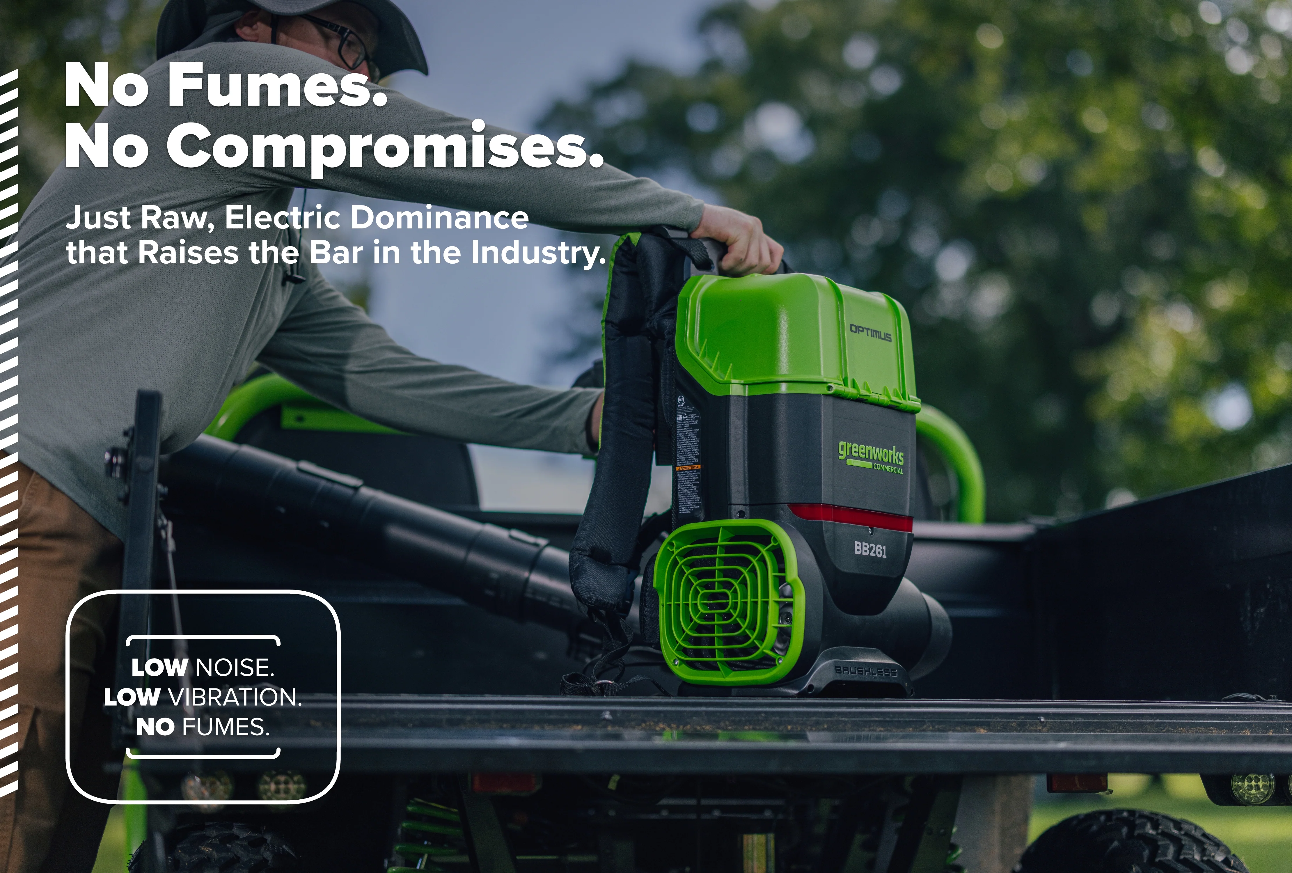 82V OPTIMUS 26N Backpack Blower | BB261 - Image 8