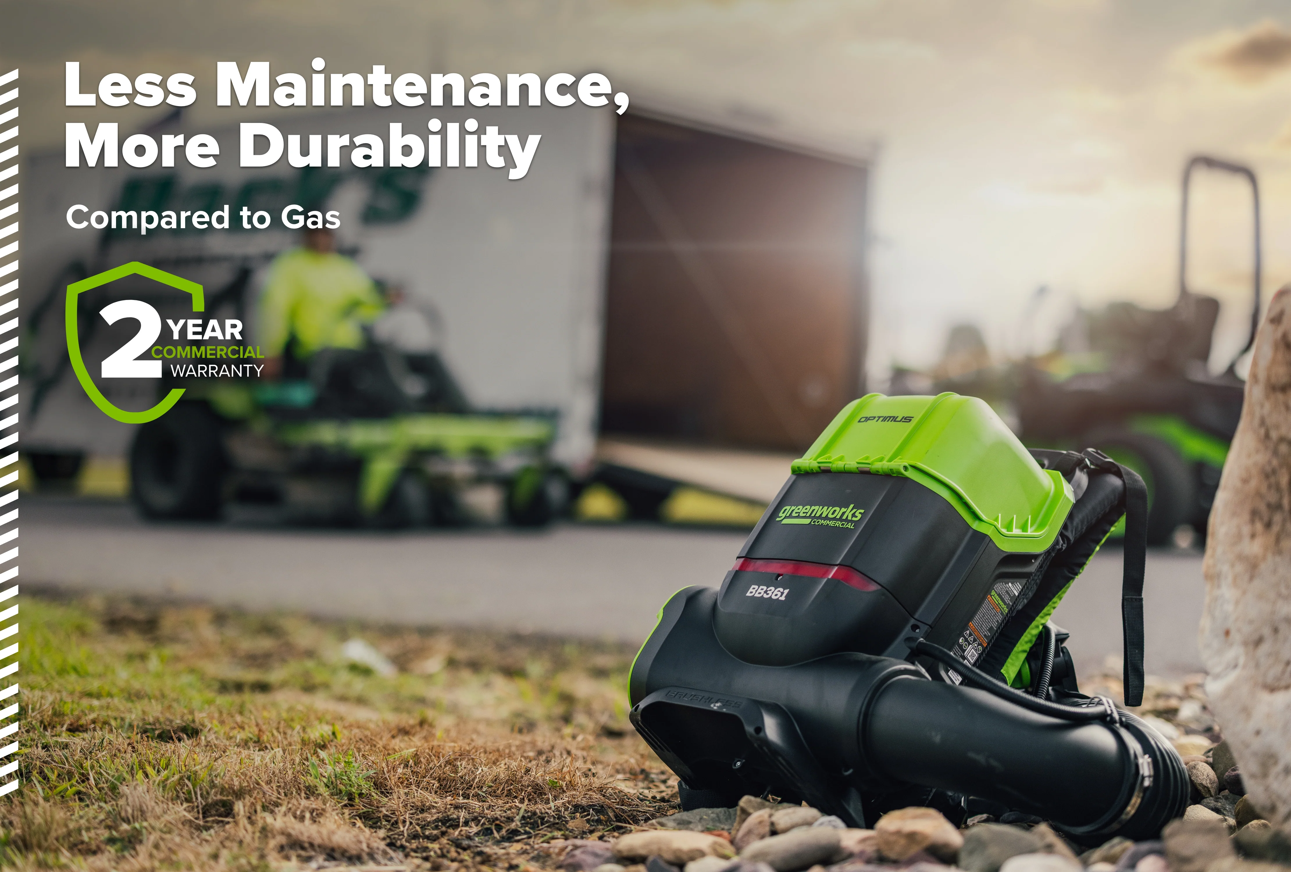 82V OPTIMUS 36N Dual-Port Backpack Blower - Tool Only | BB361 - Image 9