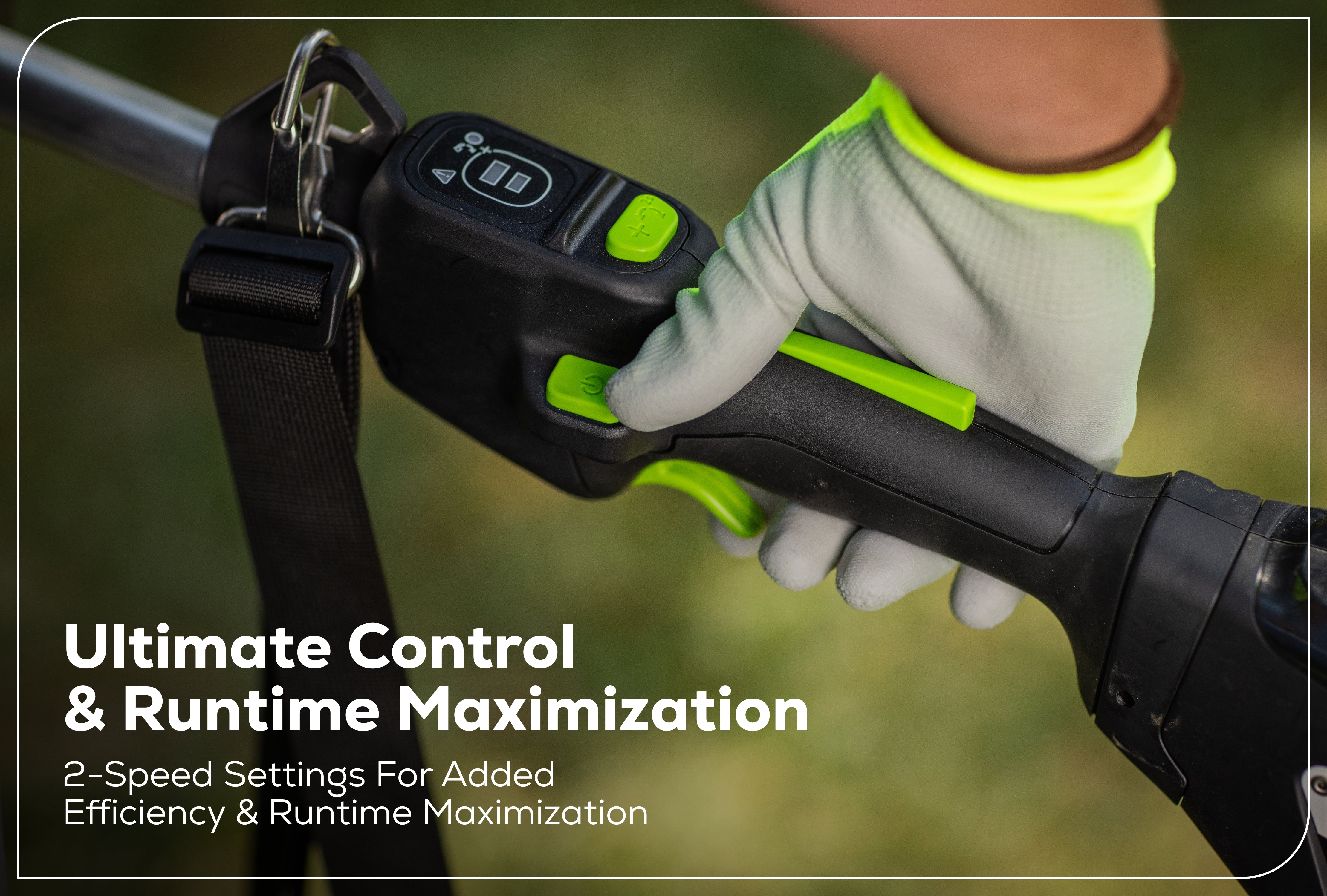 82V OPTIMUS 20" Mid-Pole Articulating Hedge Trimmer with (1) Core300 and Dual Port Charger | PH482A-C3DP - Image 10