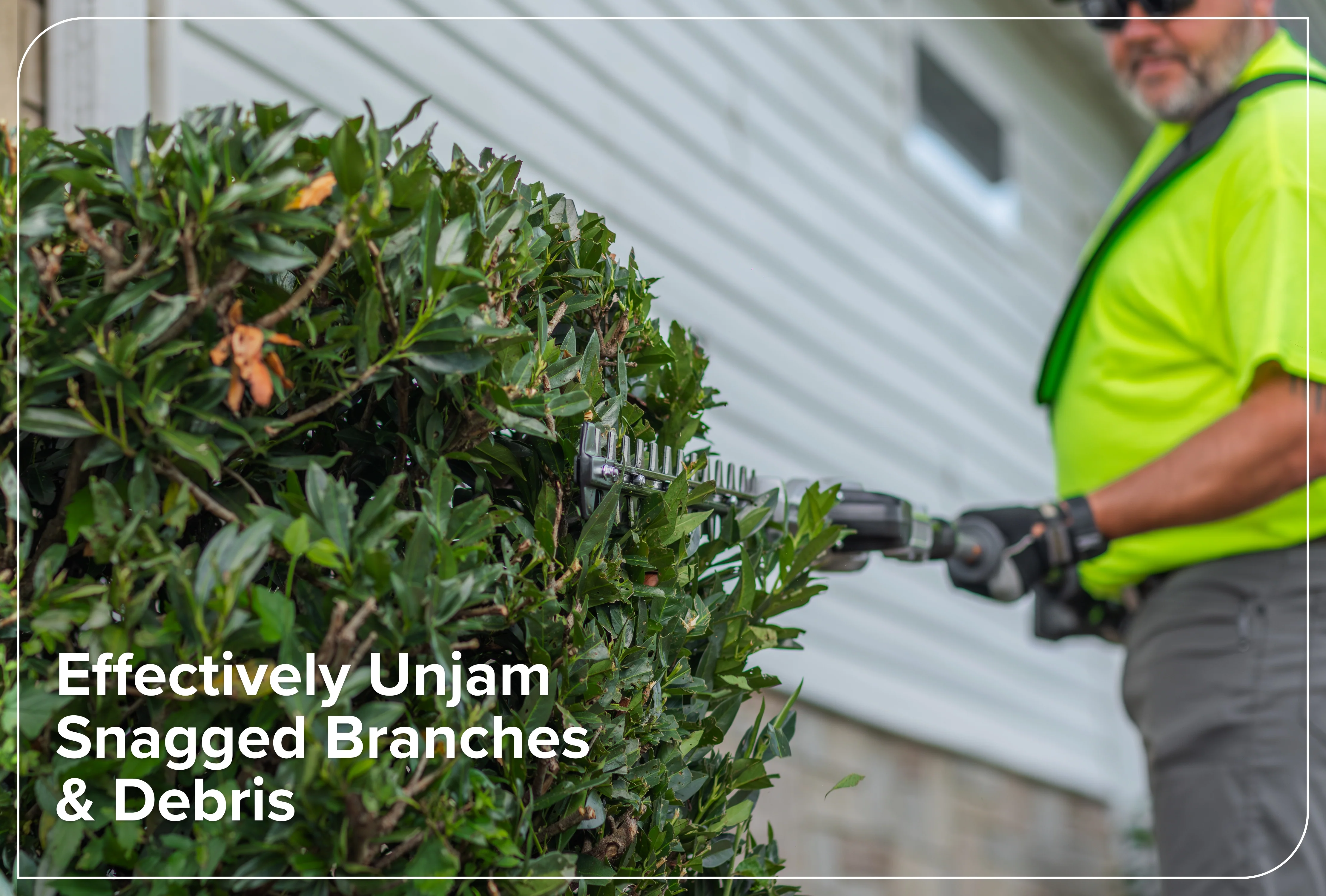 82V OPTIMUS 20" Mid-Pole Articulating Hedge Trimmer with (1) Core300 and Dual Port Charger | PH482A-C3DP - Image 8