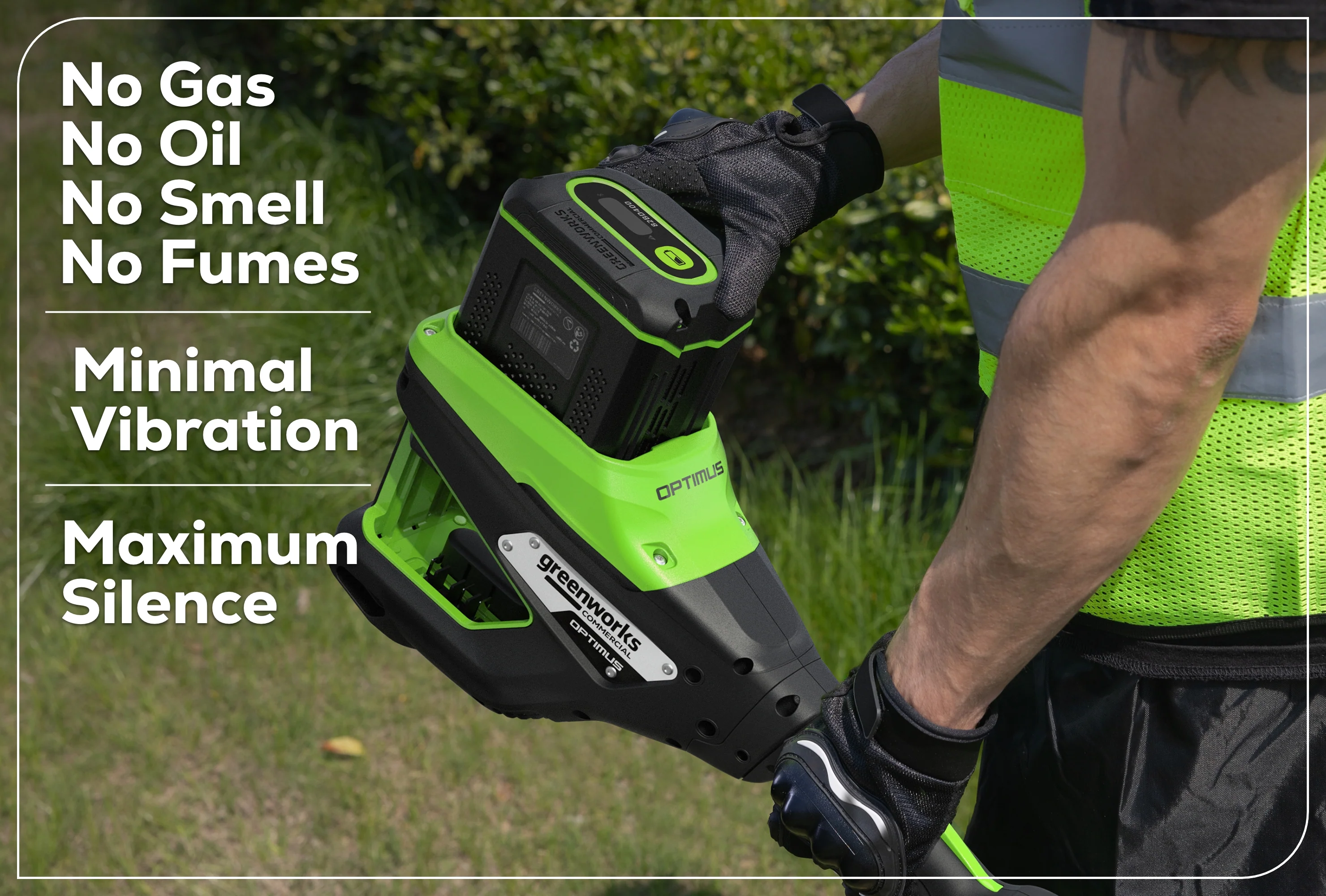 82V OPTIMUS 24" Short-Pole Hedge Trimmer | PH302F - Image 7