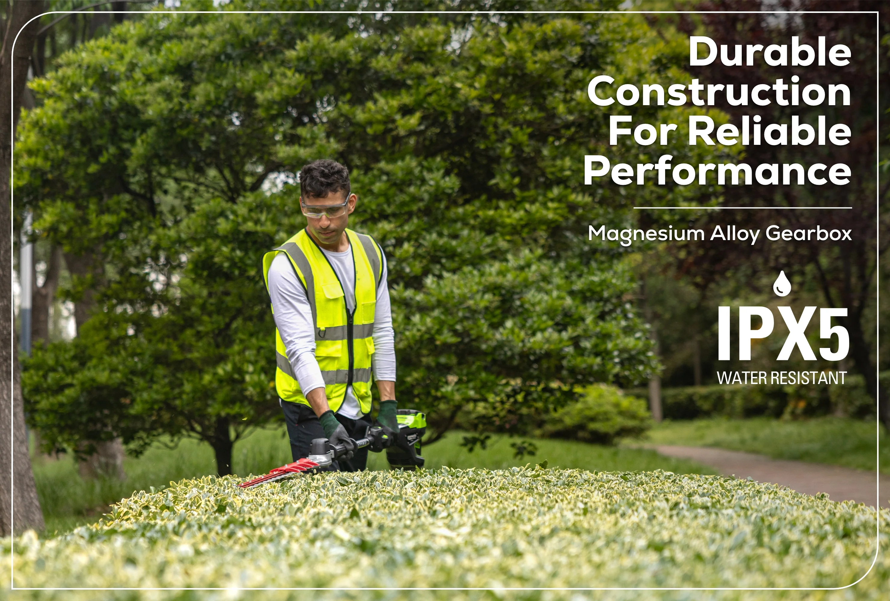 82V OPTIMUS 24" Short-Pole Hedge Trimmer | PH302F - Image 8