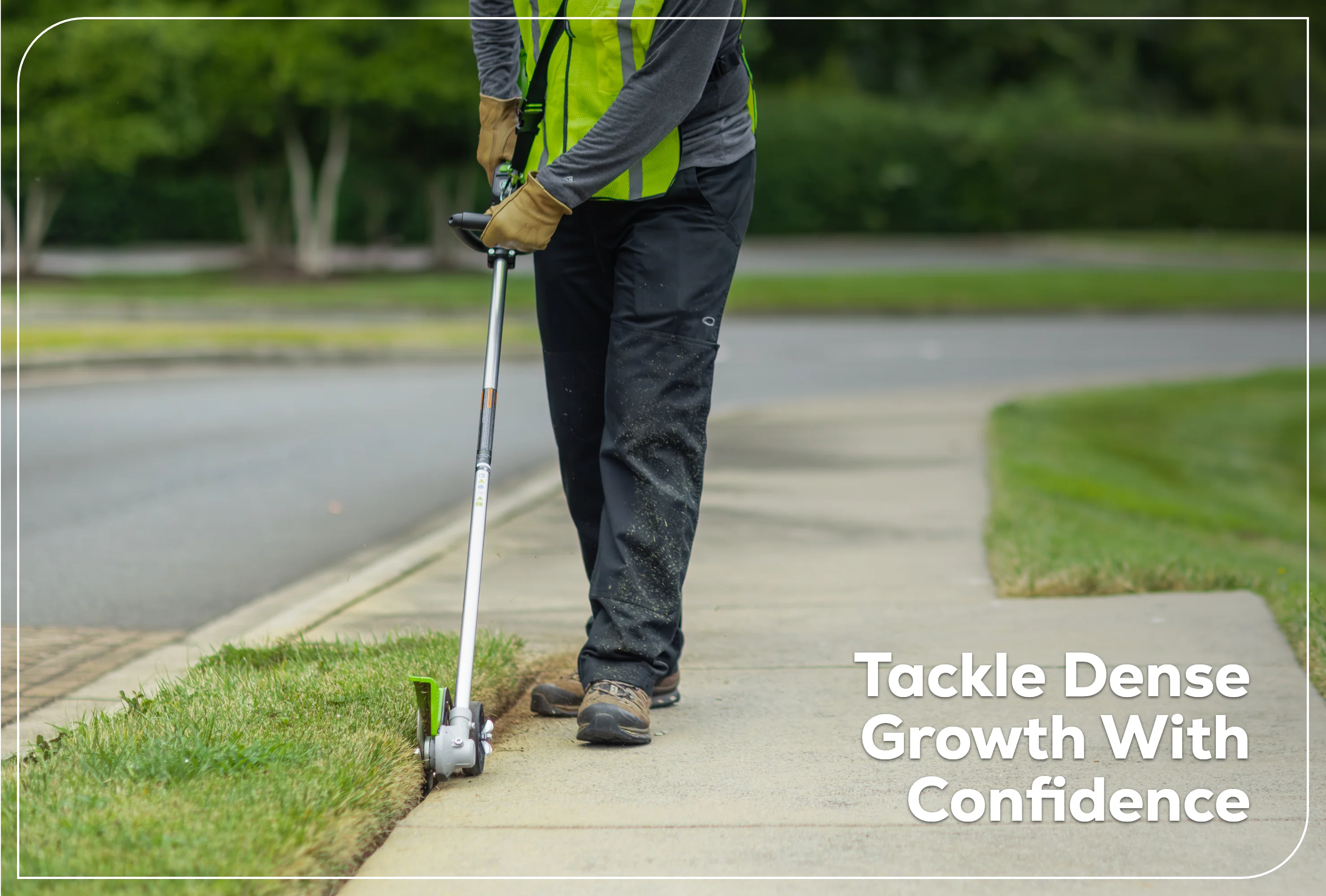 82V OPTIMUS 8" 1.6kW Straight Shaft Edger | ES161 - Image 6