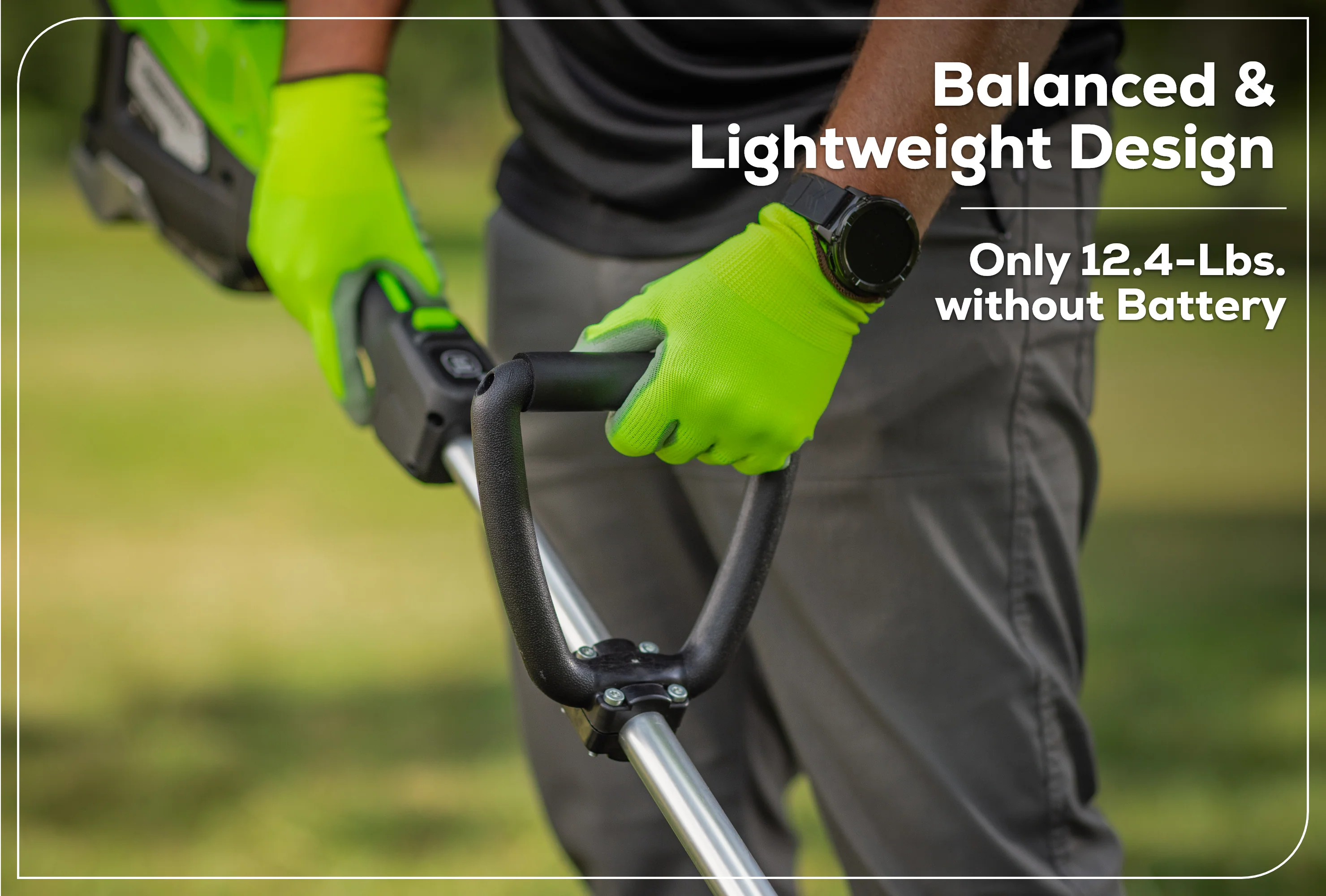 82V OPTIMUS 8" 1.6kW Straight Shaft Edger | ES161 - Image 8