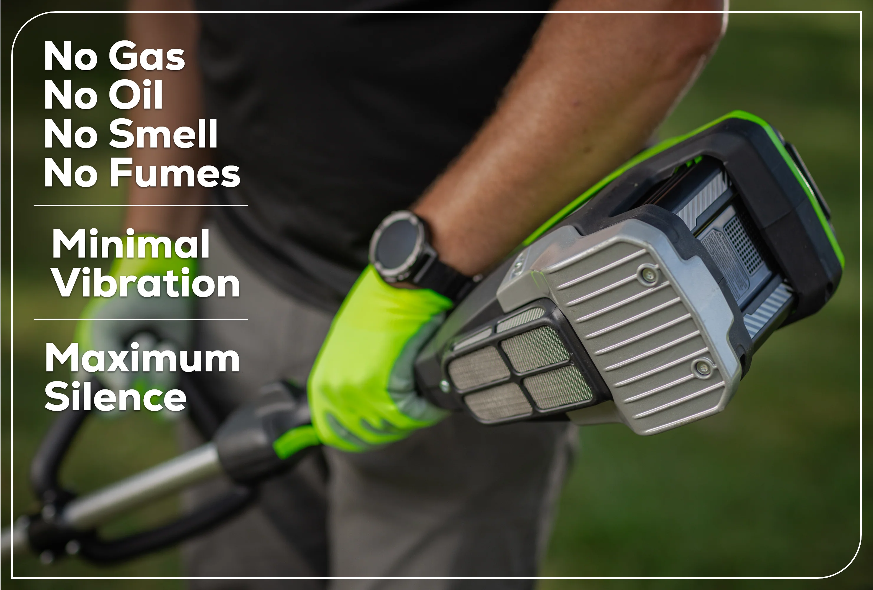 82V OPTIMUS 8" 1.6kW Straight Shaft Edger | ES161 - Image 9