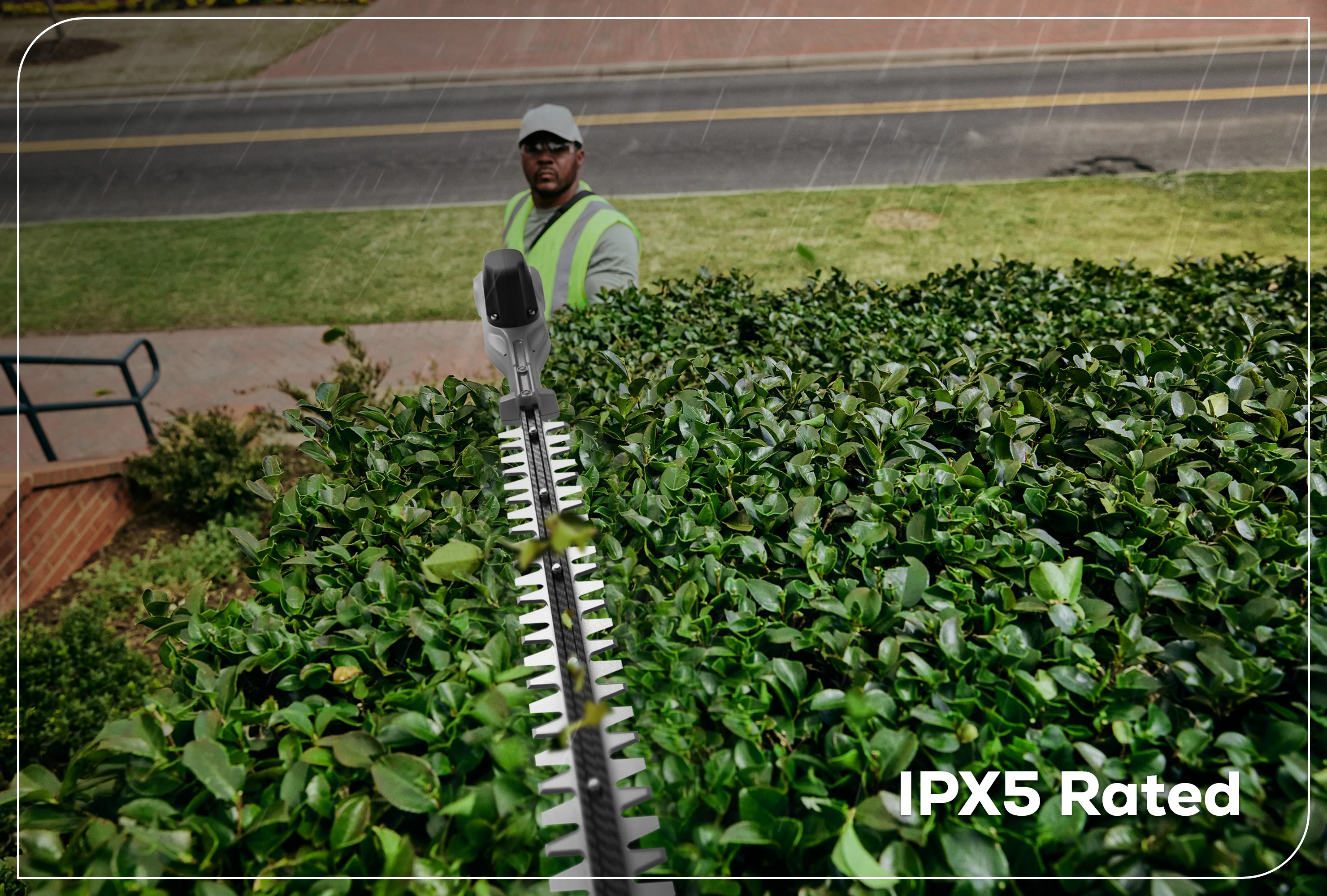 82V OPTIMUS 20" Telescoping + Articulating Pole Hedge Trimmer | PH662T - Image 9