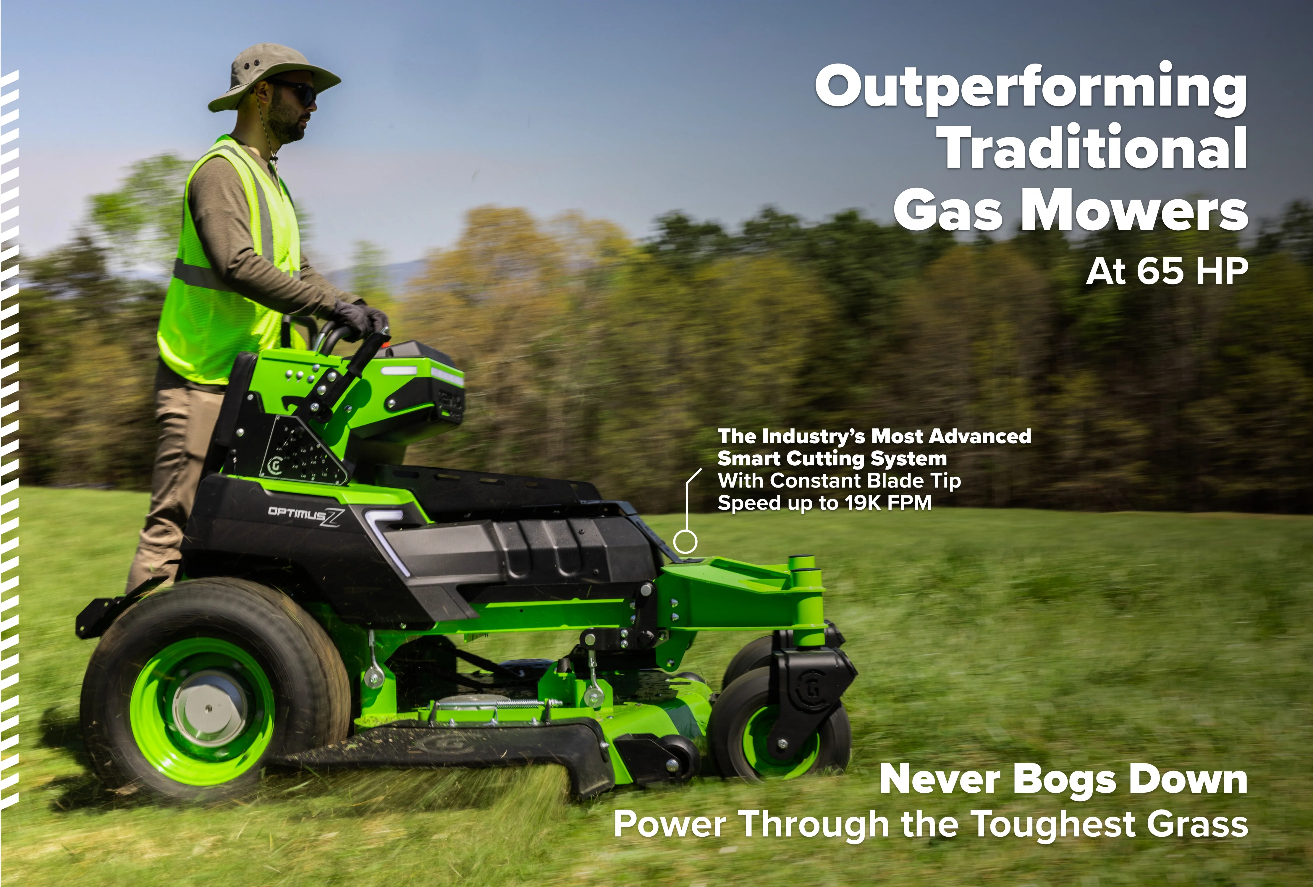 OptimusZ Series 9 52" Stand-on ZTR - 24 kWh | OS952 - Image 4