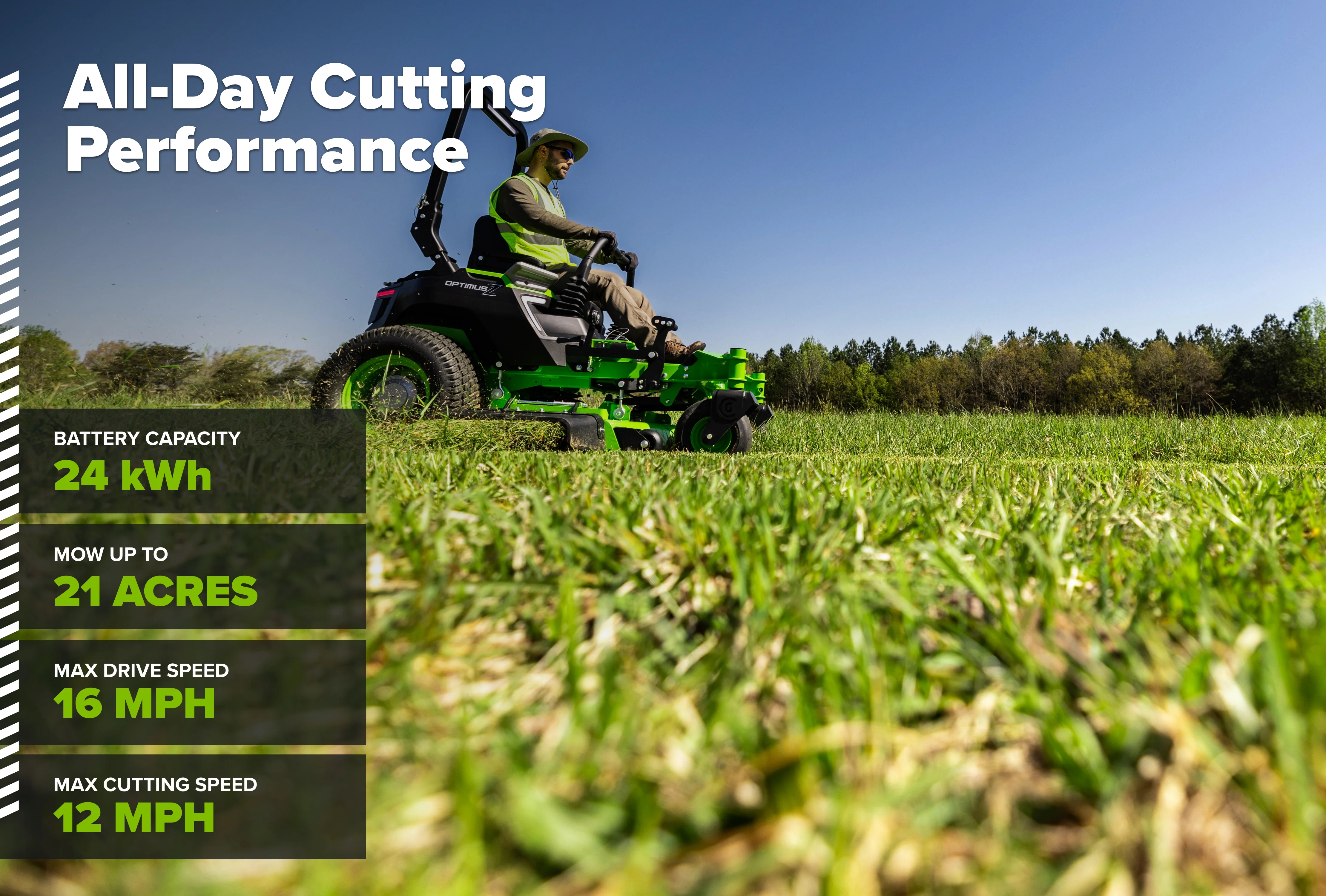 OptimusZ Series 9 60" Ride-on ZTR - 24 kWh | OZ960 - Image 3