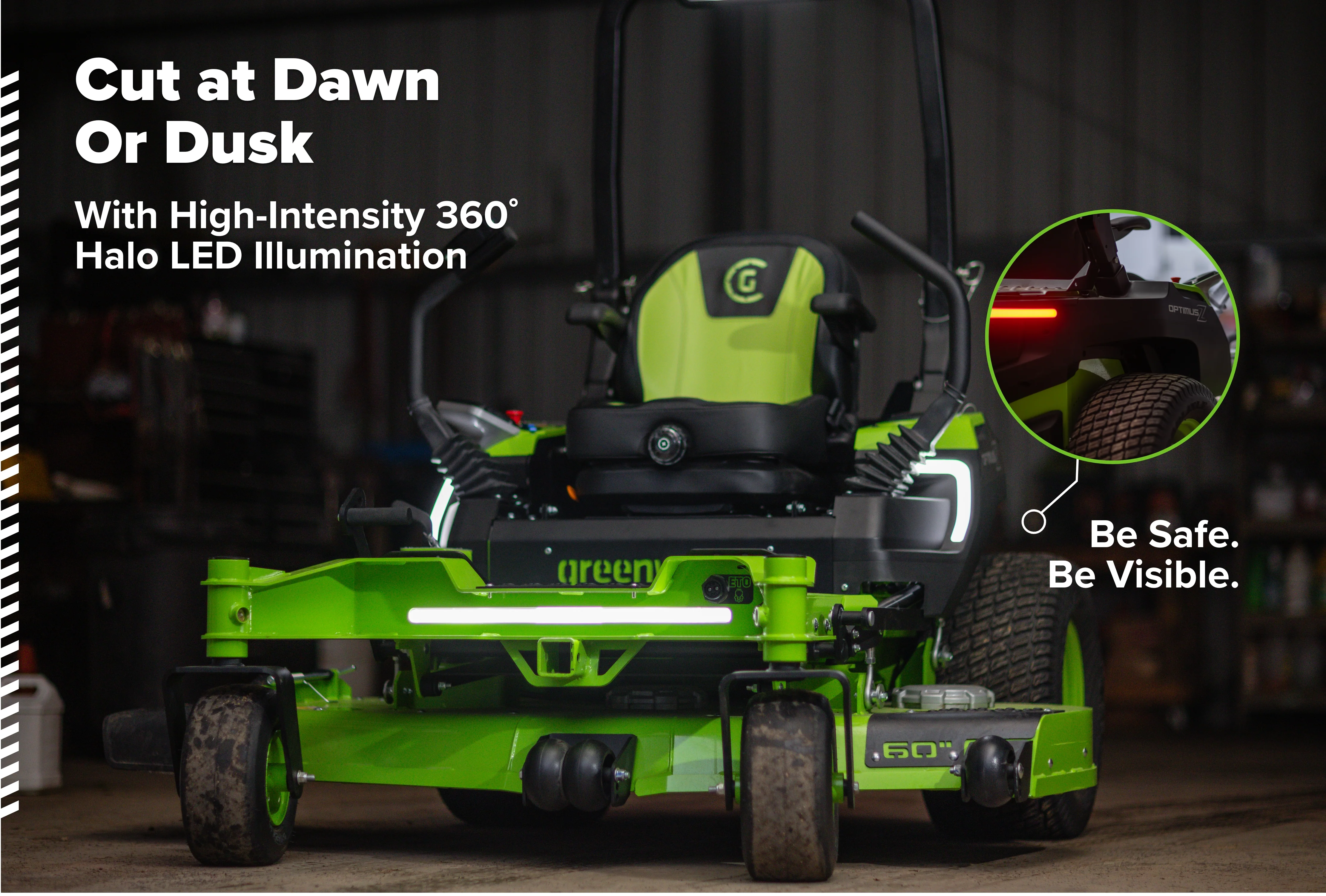 OptimusZ Series 9 60" (Rear Discharge) Ride-on ZTR - 24 kWh | OZ960R - Image 13