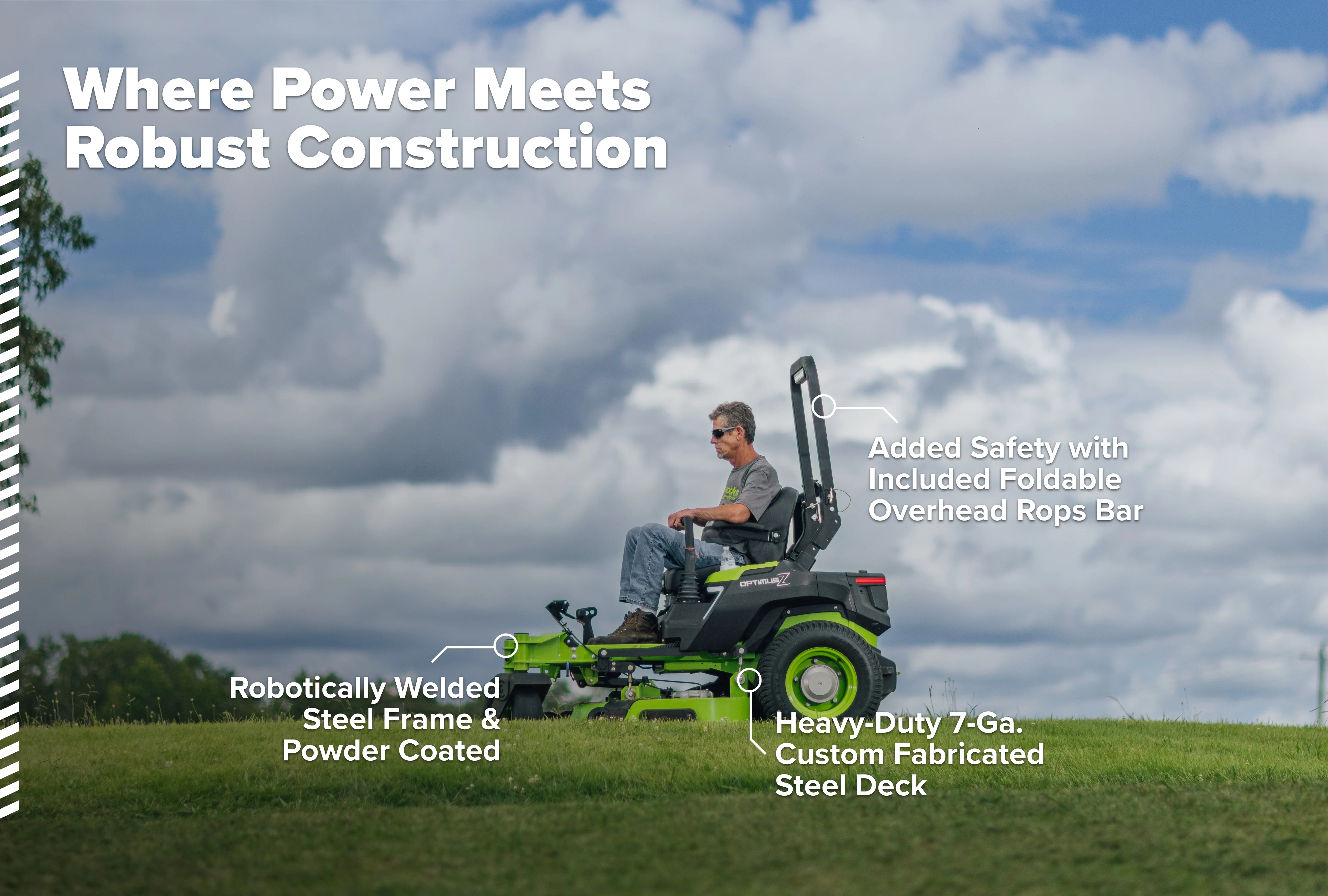 OptimusZ Series 9 60" (Rear Discharge) Ride-on ZTR - 24 kWh | OZ960R - Image 17