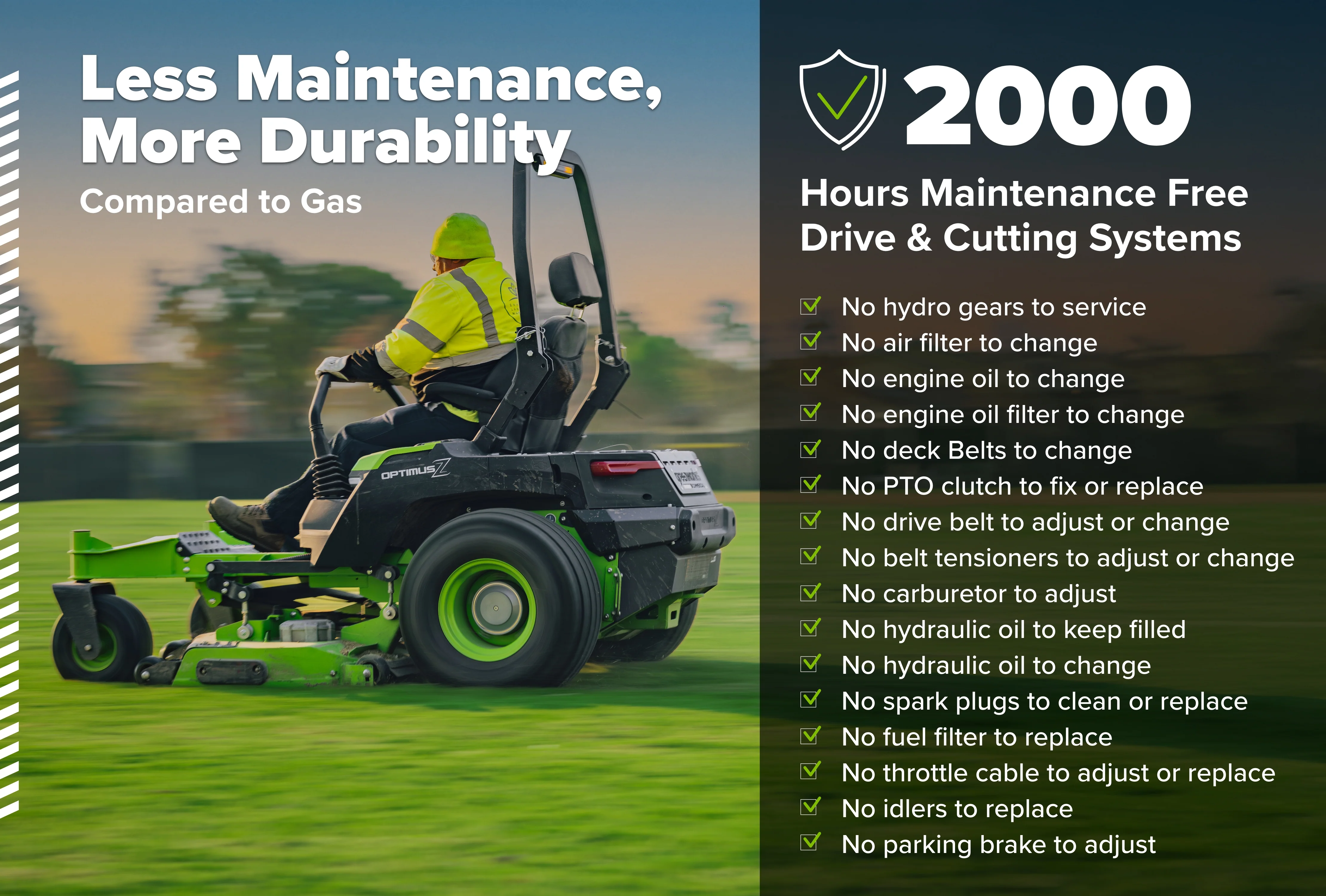 OptimusZ Series 9 60" (Rear Discharge) Ride-on ZTR - 24 kWh | OZ960R - Image 20