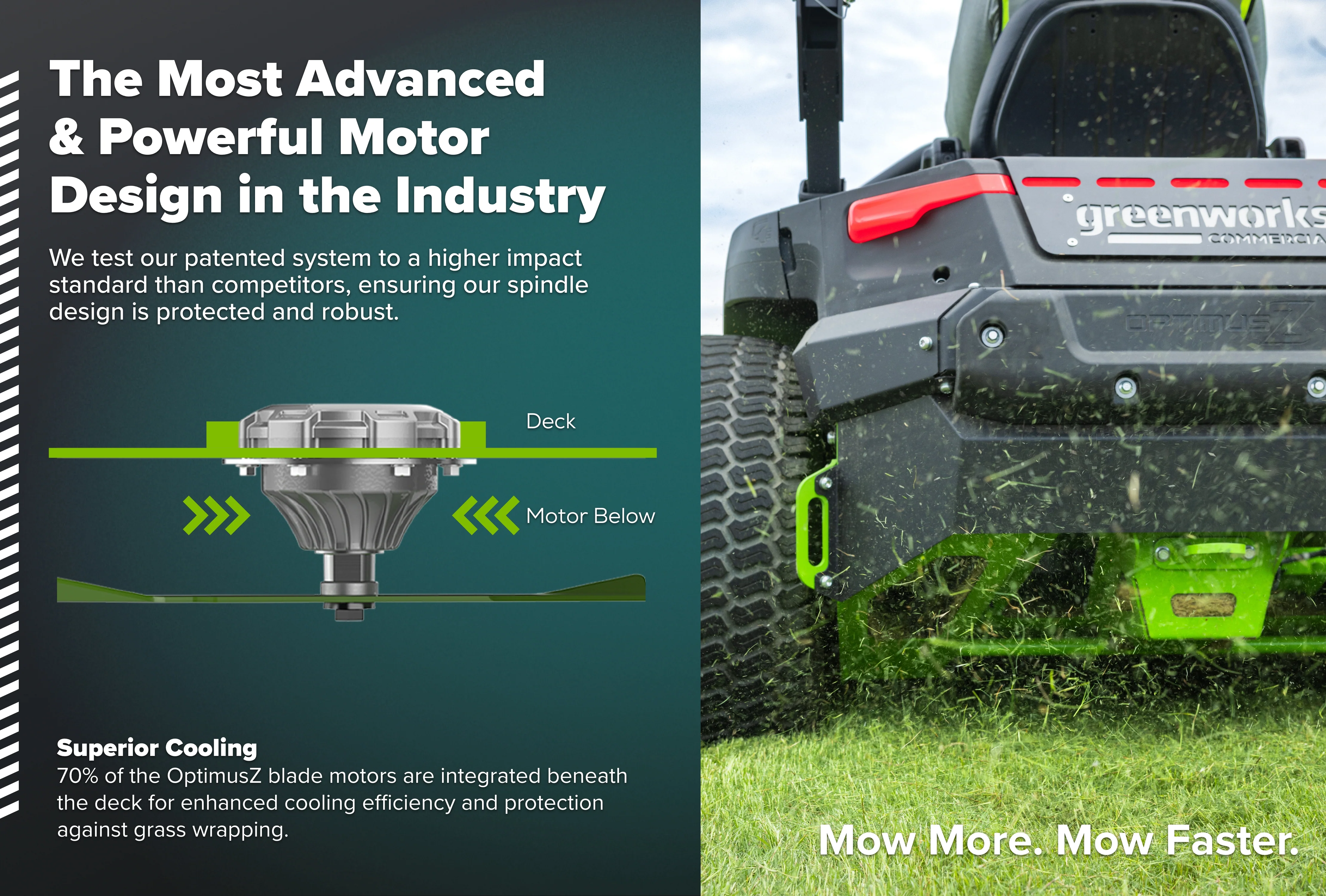 OptimusZ Series 9 60" (Rear Discharge) Ride-on ZTR - 24 kWh | OZ960R - Image 7